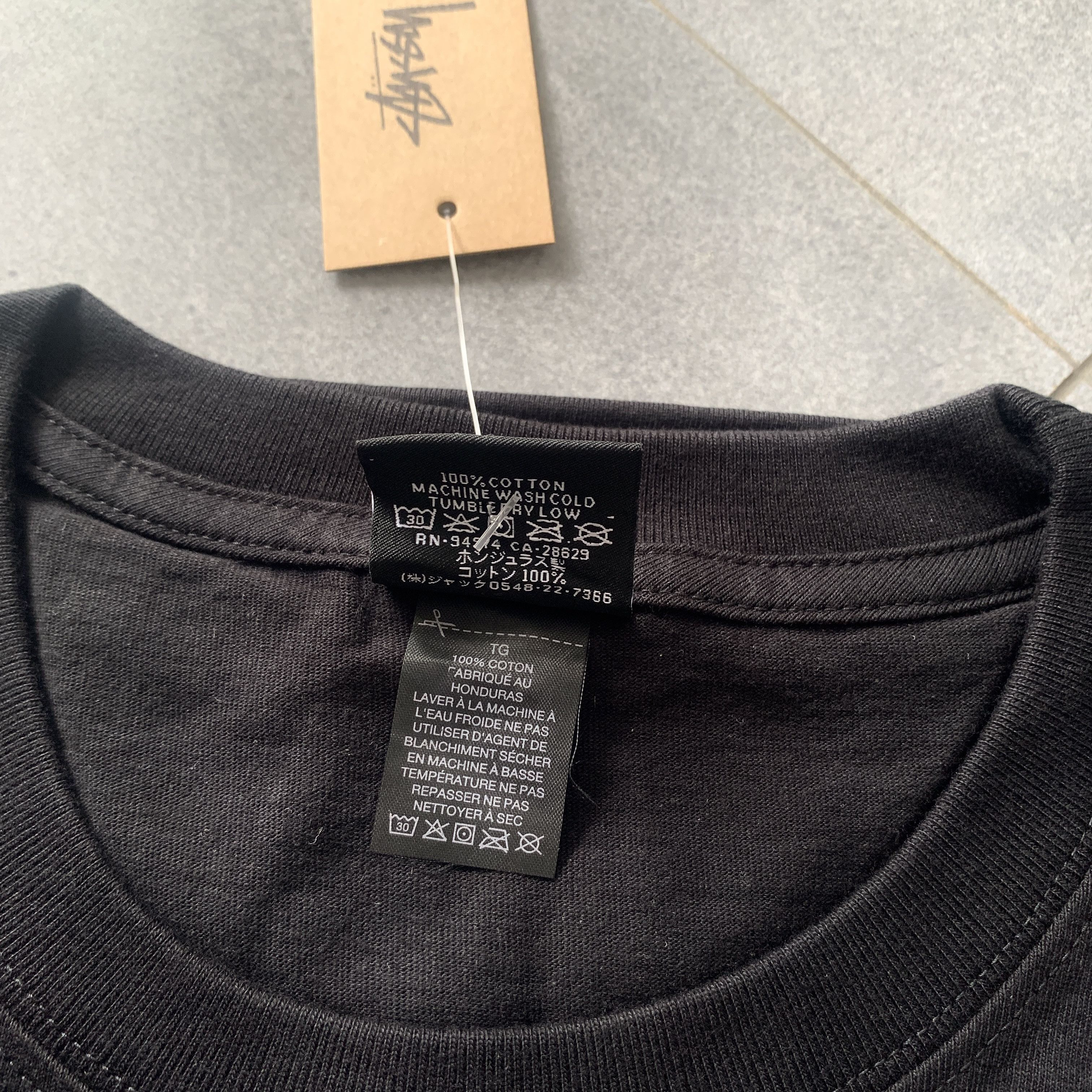 Stussy Stussy Tee Black Size US XL / EU 56 / 4 - 5 Thumbnail