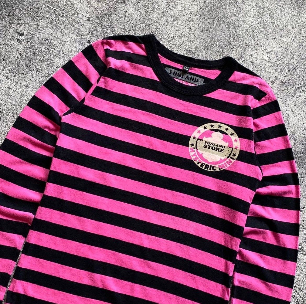 Hysteric Glamour Hysteri Glamour Stripe Longsleeve T shirt Size S / US 4 / IT 40 - 2 Thumbnail
