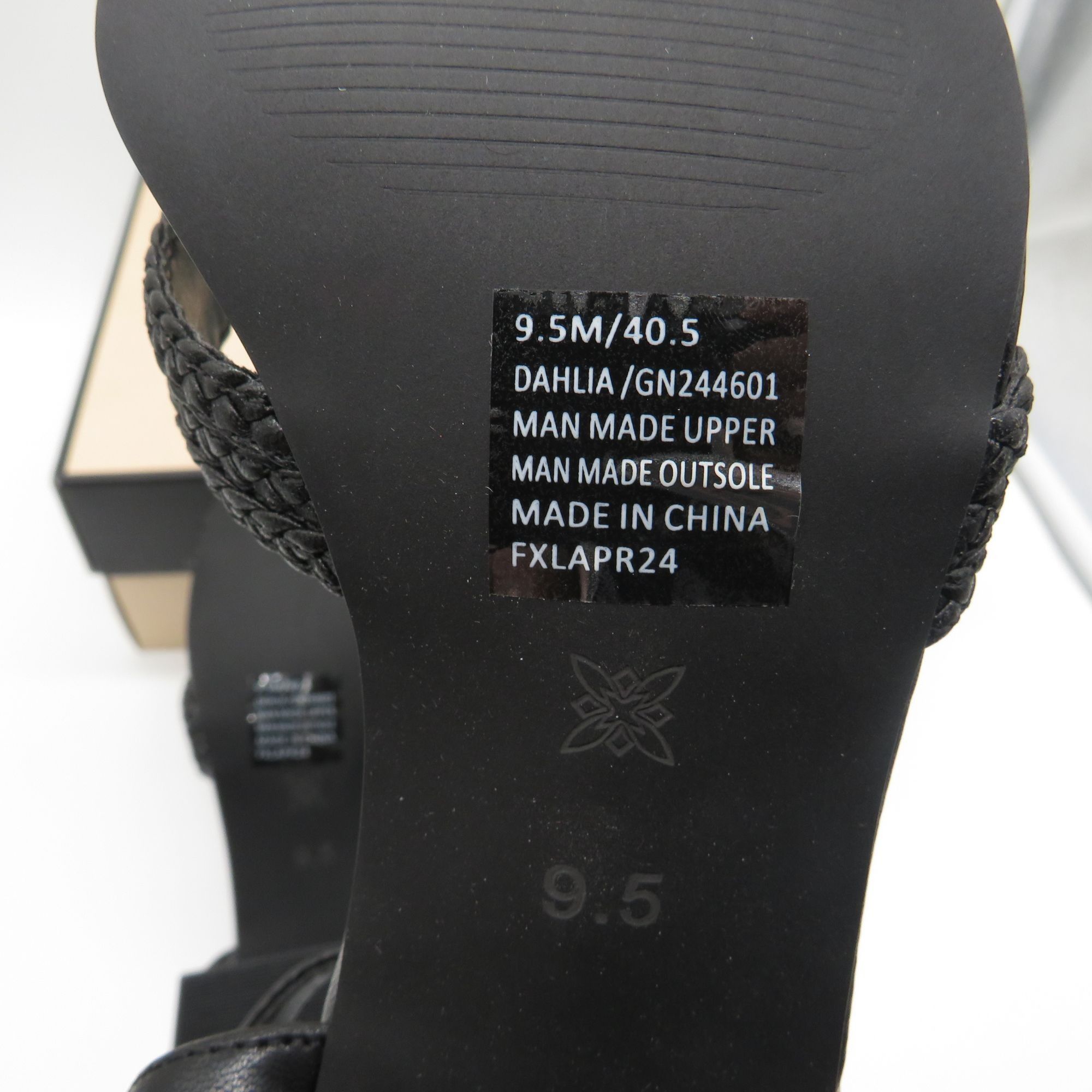 BCBGeneration BCBGeneration Black Strappy Block Heel Sandals Size 9.5 NEW Size US 9.5 / IT 39.5 - 5 Thumbnail