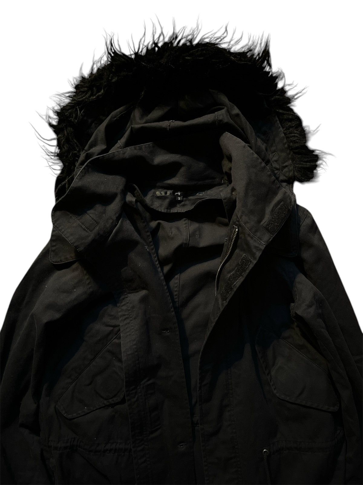 NO ID No id Parka jacket fur hood Size US M / EU 48-50 / 2 - 2 Thumbnail