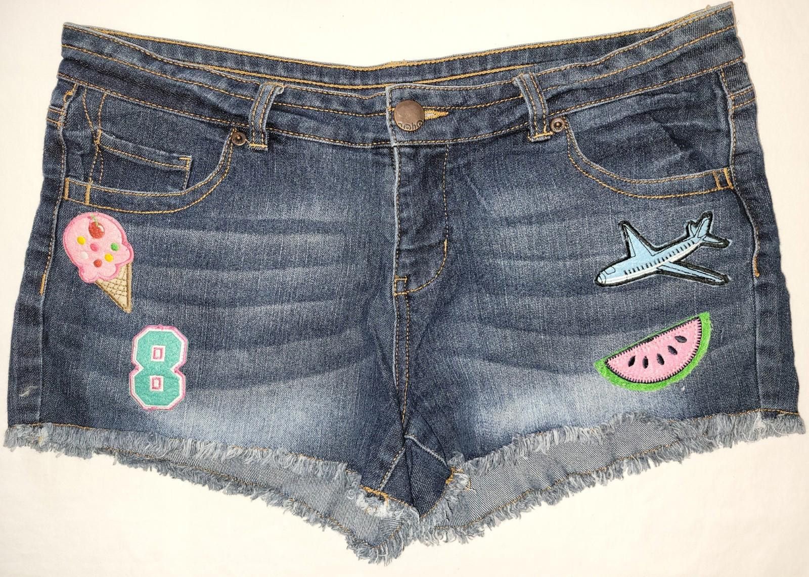 Designer No Boundries juniors size 13 jean shorts Size 30" / US 8 / IT 44 - 1 Thumbnail