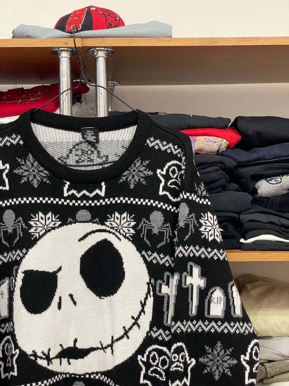 Disney × Vintage The Nightmare Before Christmas Y2k Sweater Size US L / EU 52-54 / 3 - 3 Thumbnail