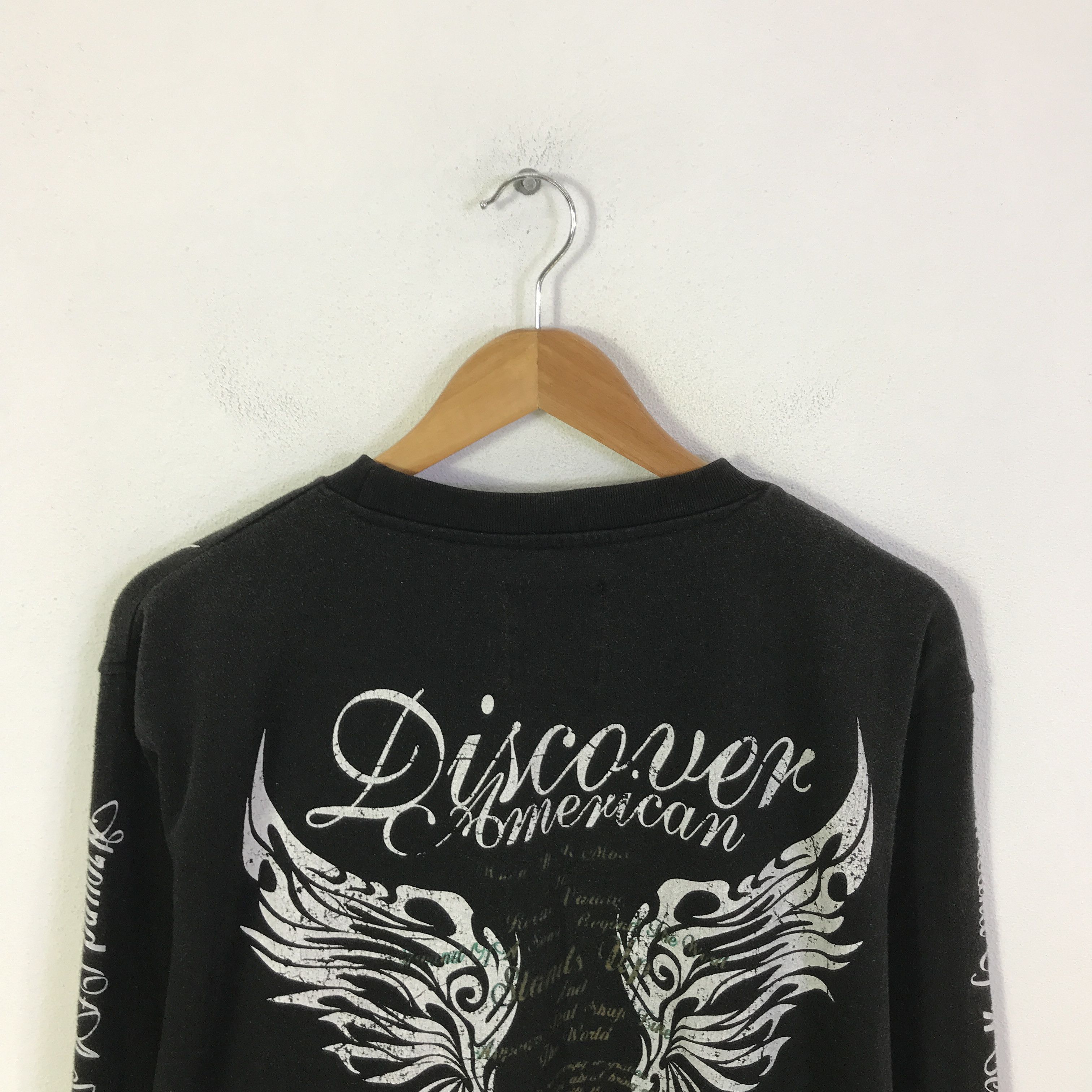 Japanese Brand macatestec punk style Japan sweatshirt K96B14 Size US L / EU 52-54 / 3 - 4 Thumbnail