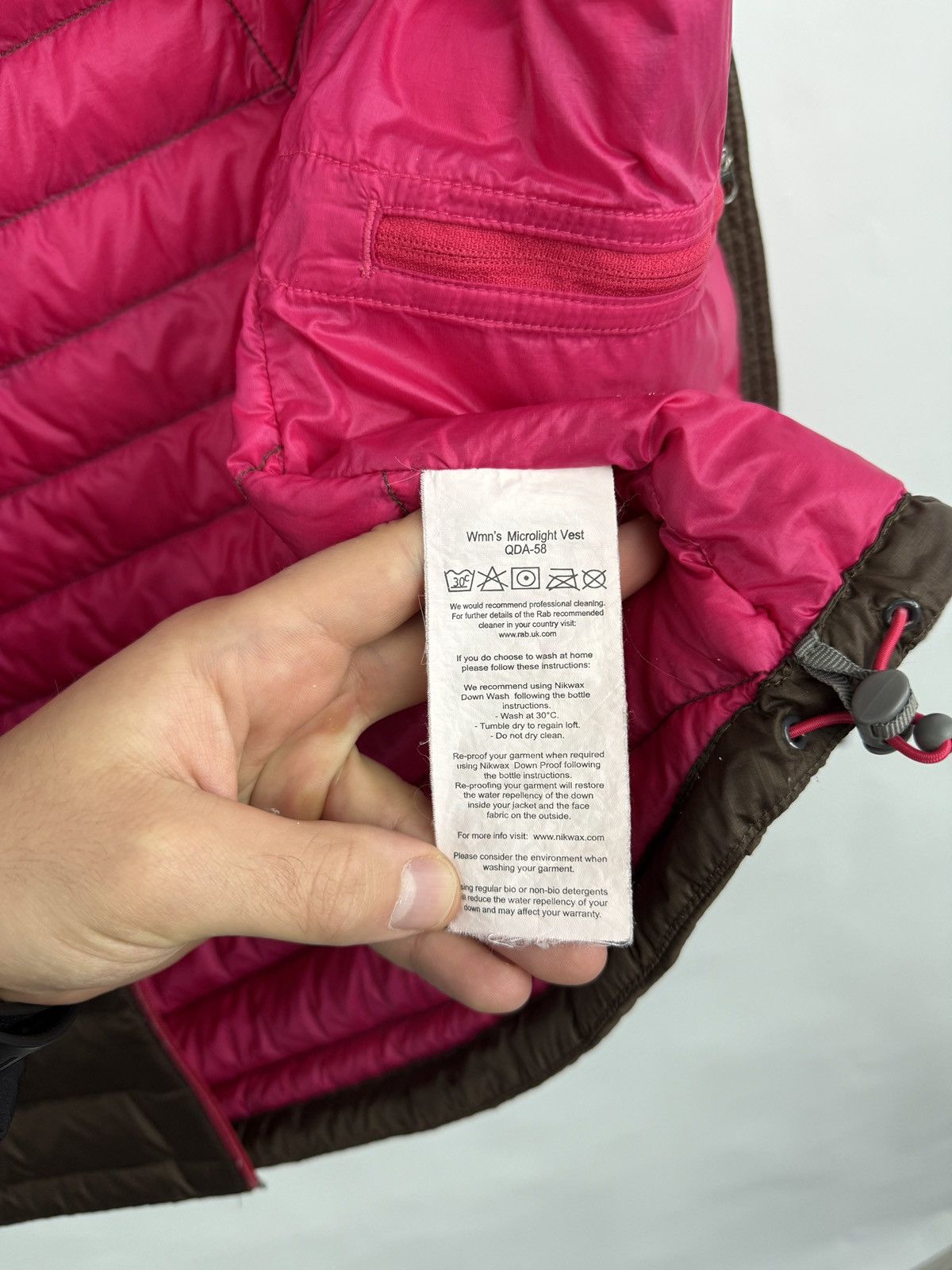 Rab 🇺🇸 Rab Pertex Microlight Puffer Vest Brown Woman Outdoor Y2K Size S / US 4 / IT 40 - 8 Thumbnail