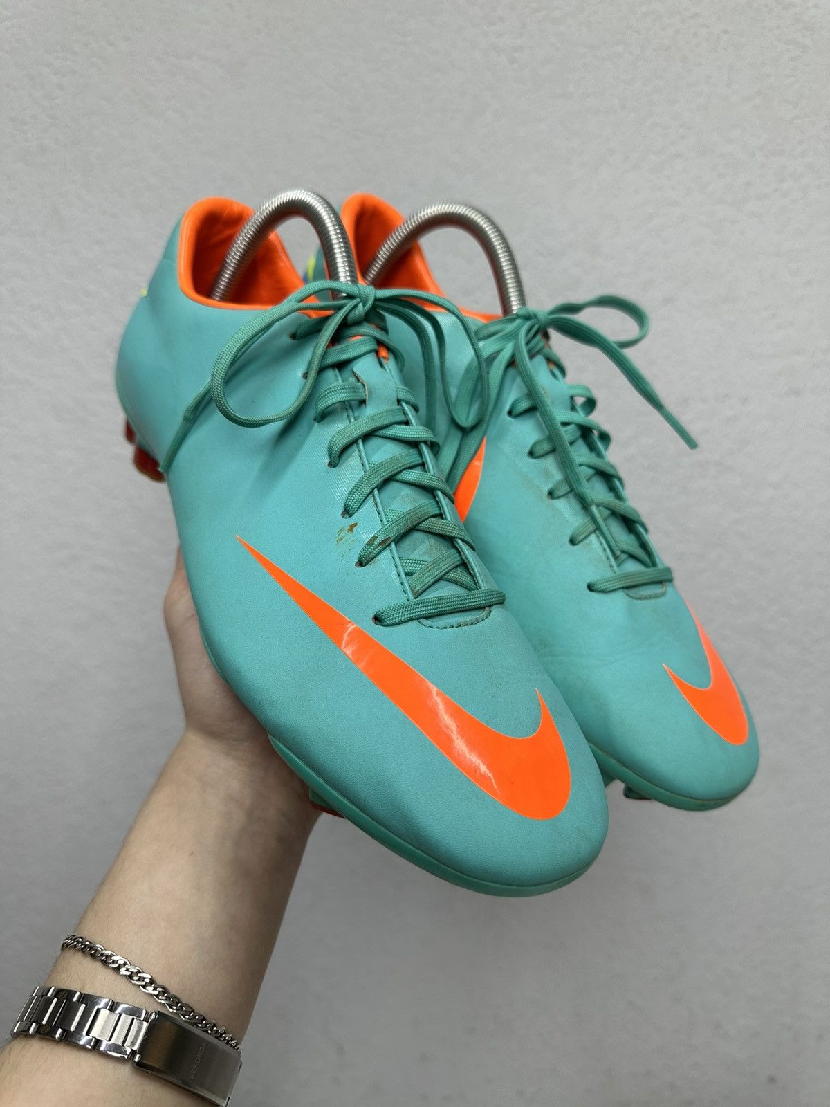Nike 2012 NIKE MERCURIAL GLIDE III FG SOCCER BOOTS CLEATS US 10 Size US 11 / EU 44 - 2 Thumbnail