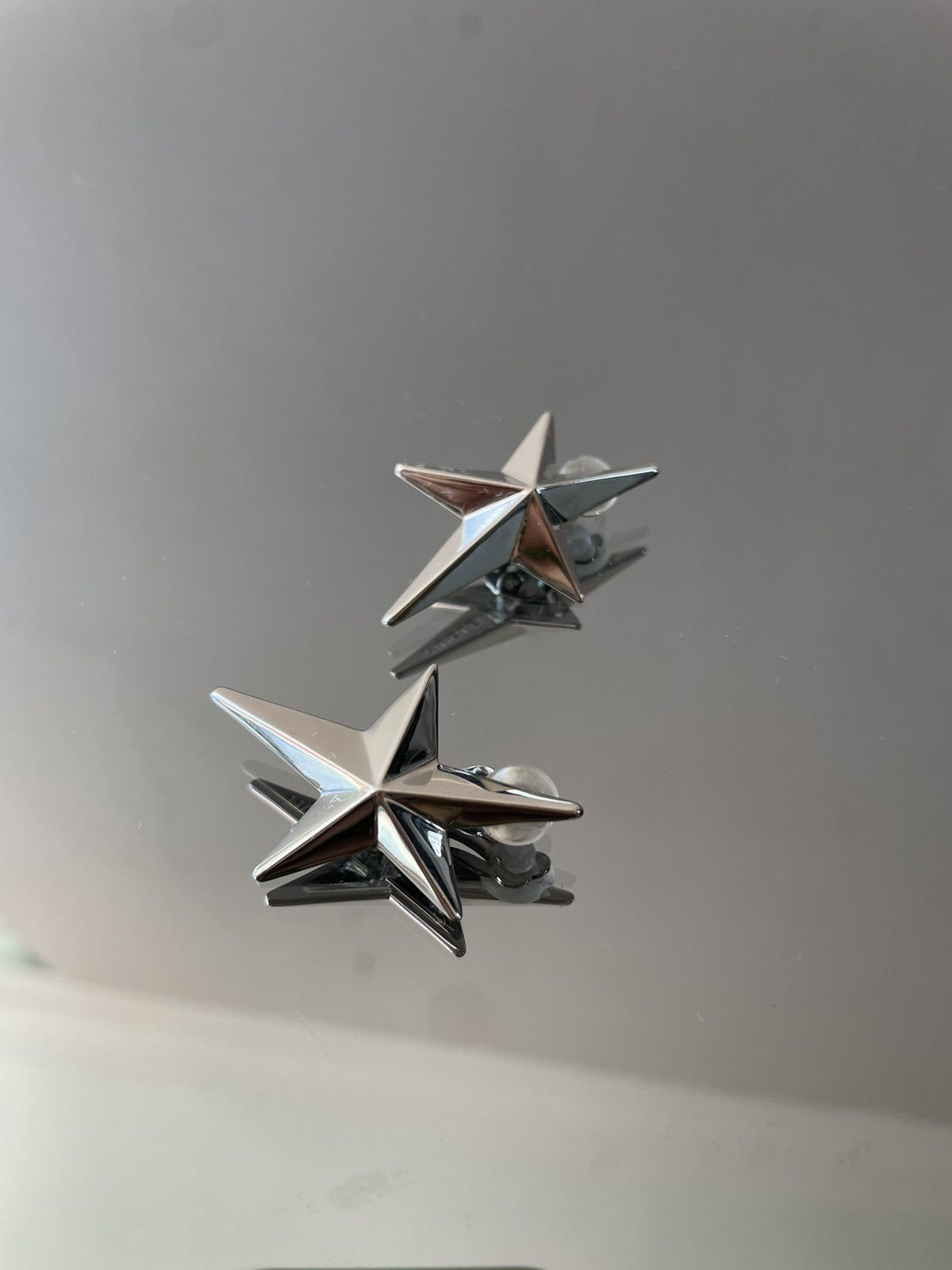 Mugler Mugler silver earrings Size ONE SIZE - 9 Thumbnail