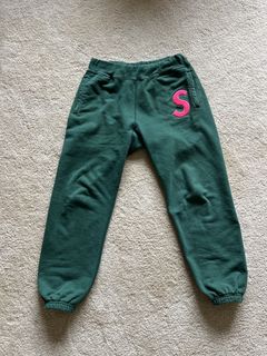 Supreme S Logo Sweatpants | Grailed