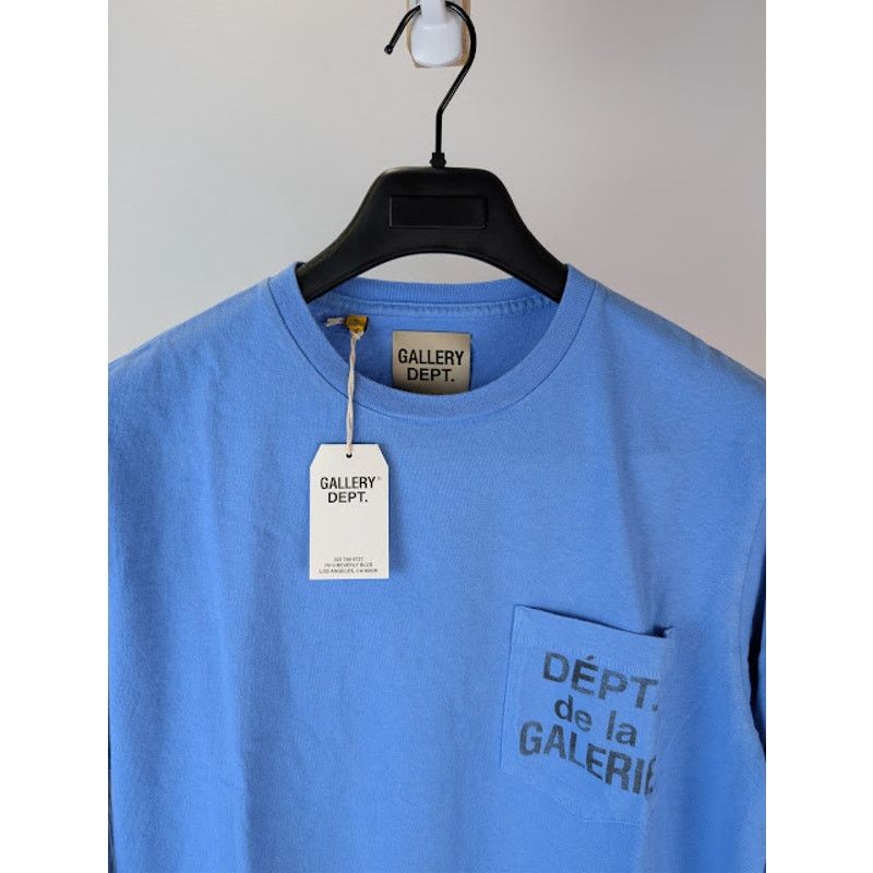 Gallery Dept. o1rshd1 Dept De La Galerie Long-Sleeve T-Shirt in Blue Size US S / EU 44-46 / 1 - 8 Thumbnail