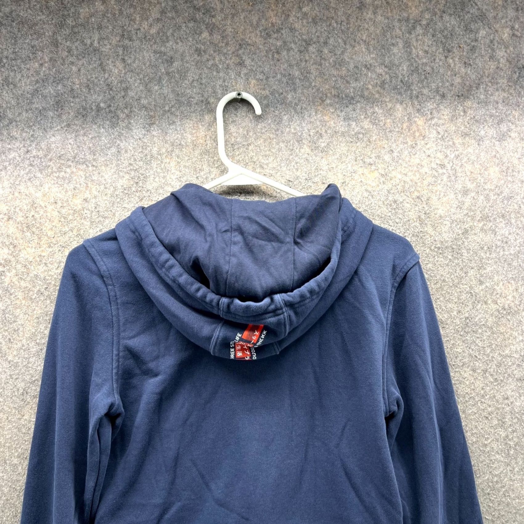 Adidas VINTAGE Adidas Sweater Women Small Jacket Blue Navy Cropped Hoodie Pullover Trefoil Crewneck Sweatshirt Size S / US 4 / IT 40 - 2 Thumbnail