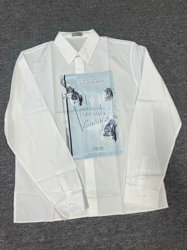 Dior Dior Size41 Co-branded crystal destroys the white shirt Size US XS / EU 42 / 0 - 1 Thumbnail