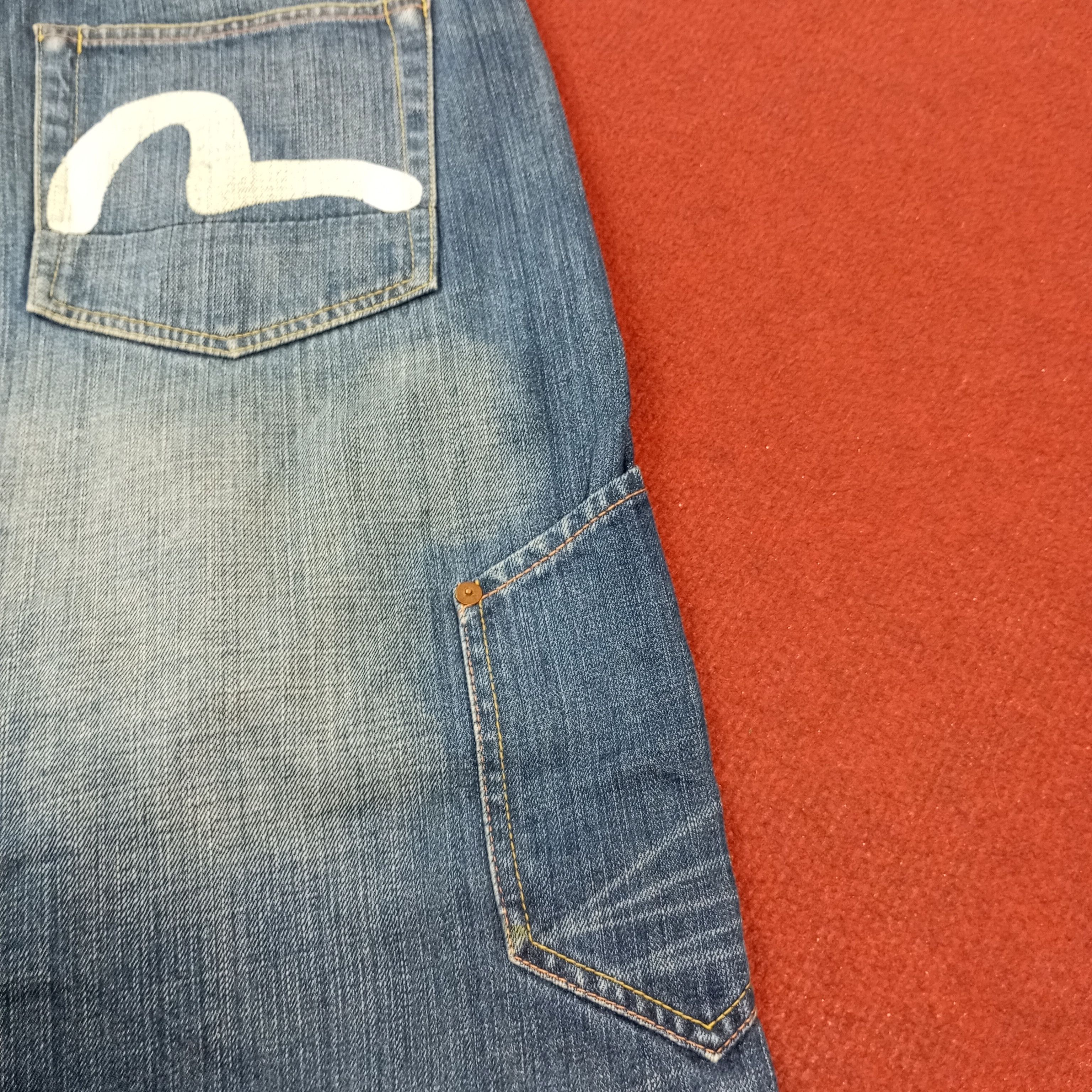 Evisu Evisu Japanese Brand Fashion Style Custom Daicock Jeans Size US 31 - 16 Thumbnail