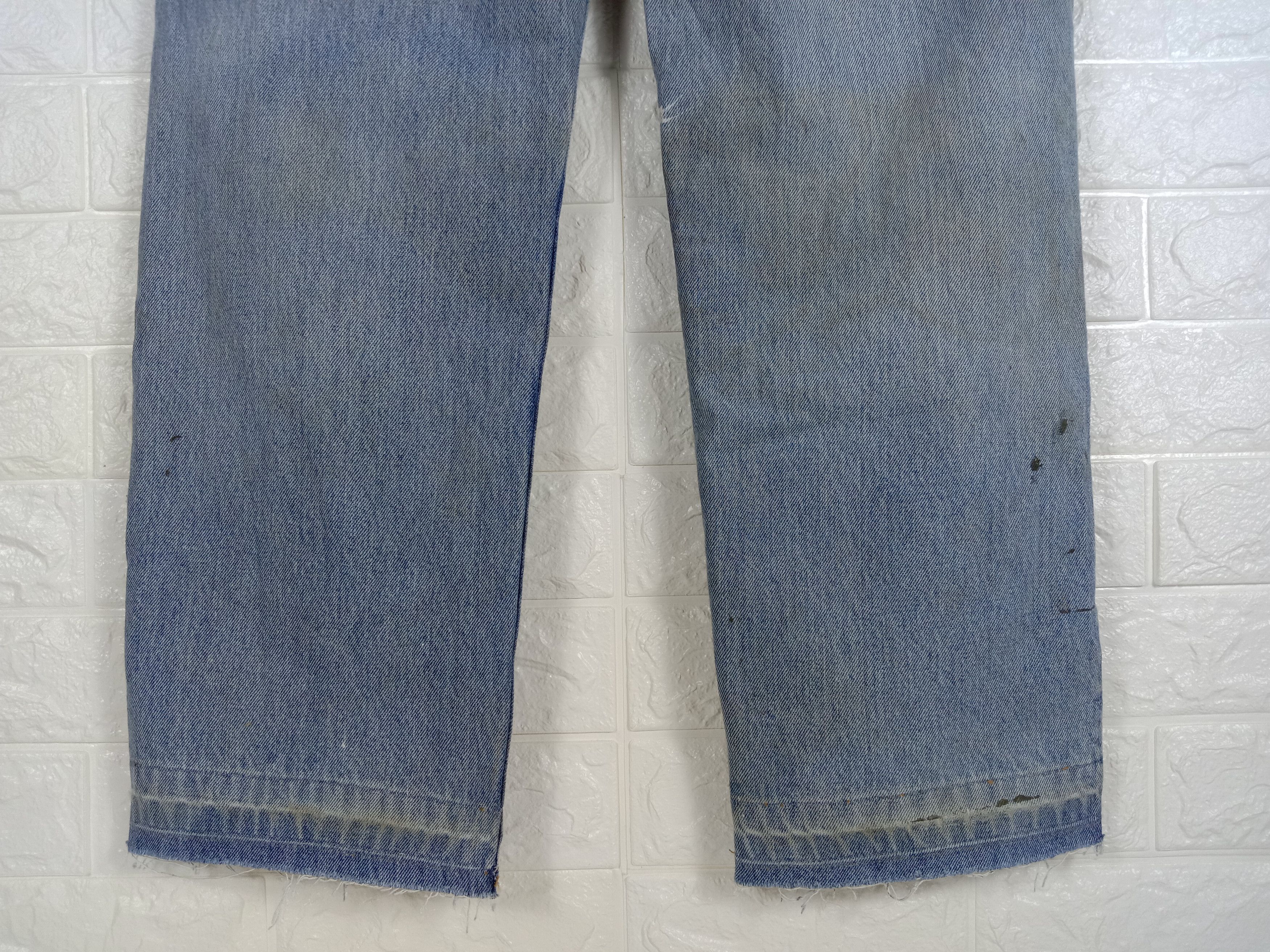 Levi's Vintage Levi's 550 Jeans Dirty Wash Distressed Denim Size US 32 / EU 48 - 8 Thumbnail