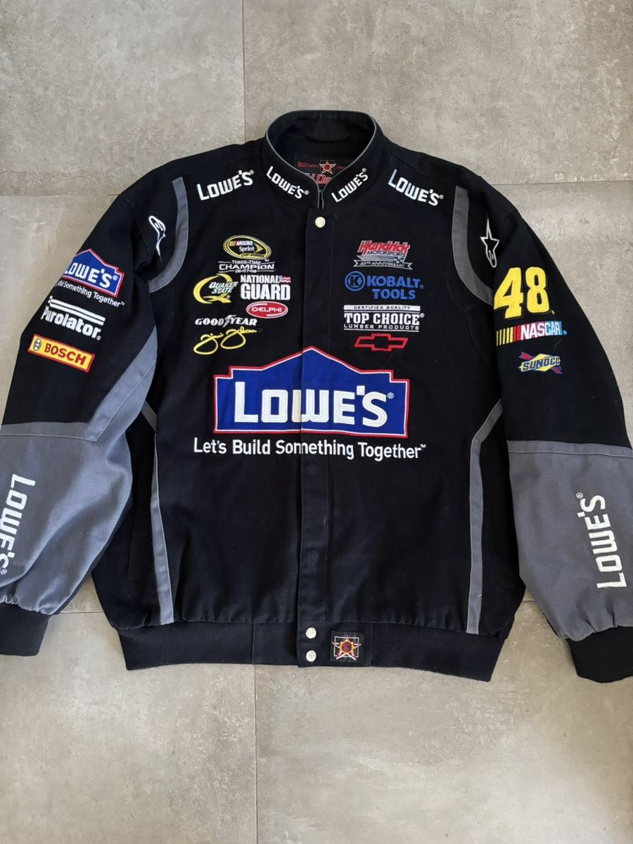 NASCAR Vintage NASCAR 2000’s Jimmie Johnson Bomber Jacket Size US XL / EU 56 / 4 - 1 Thumbnail