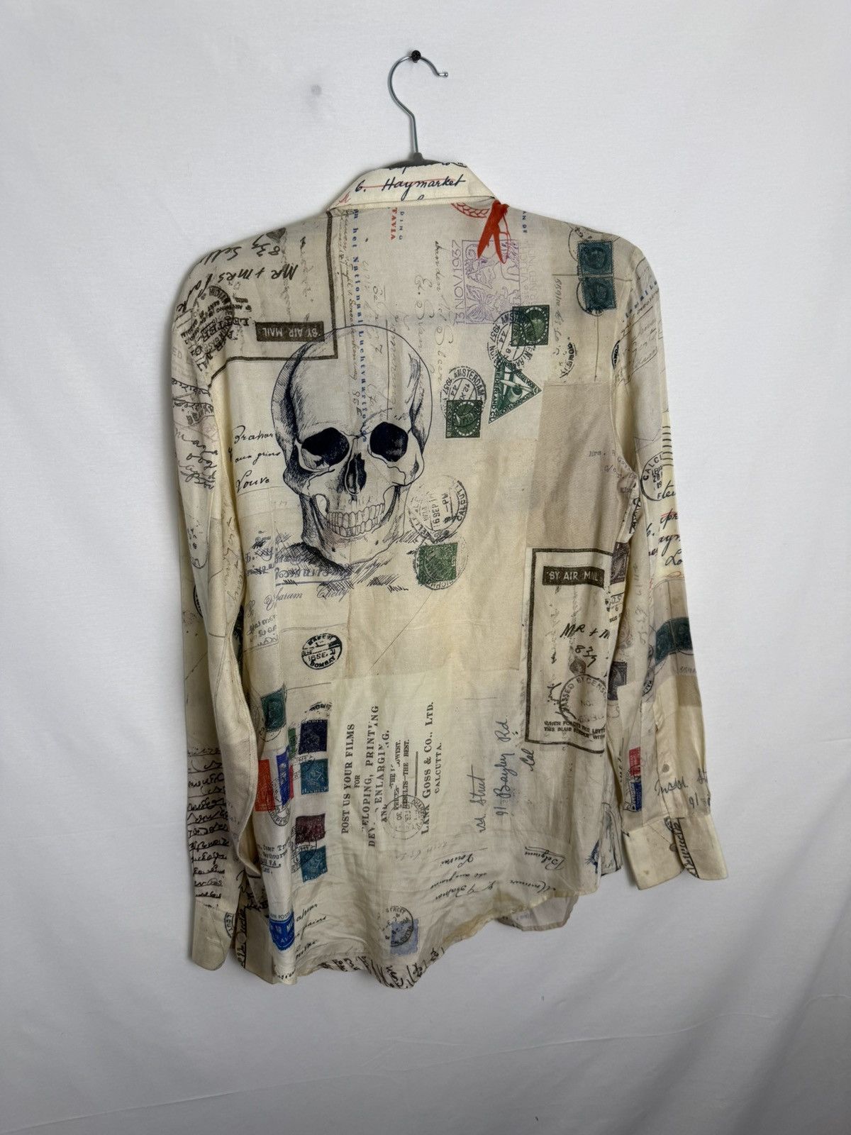 Alexander McQueen McQueen letters to india silk shirt Size US M / EU 48-50 / 2 - 2 Thumbnail