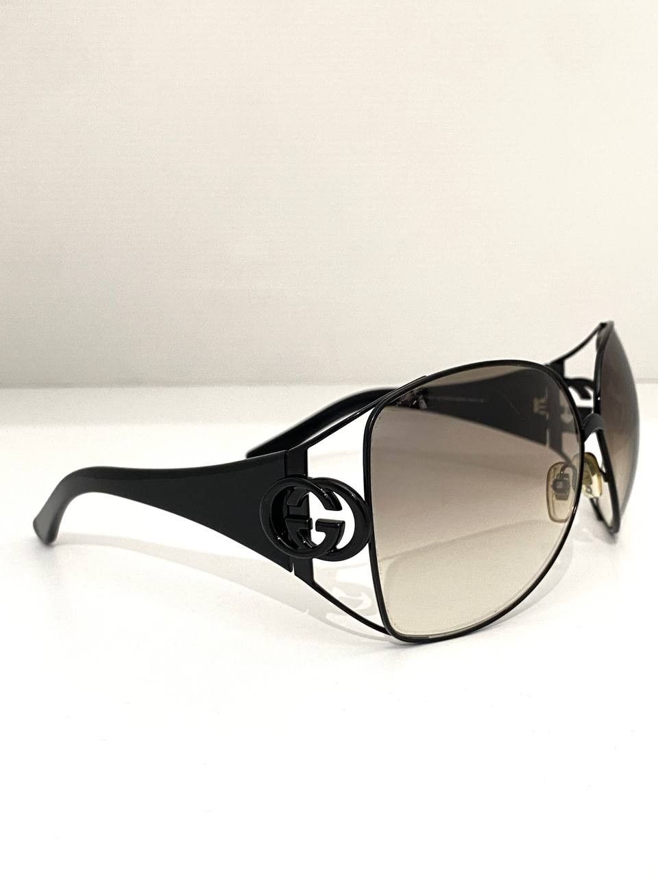 Gucci Gucci x Tom Ford GG Logo Black Oversized 2794 S Sunglasses Size ONE SIZE - 3 Thumbnail