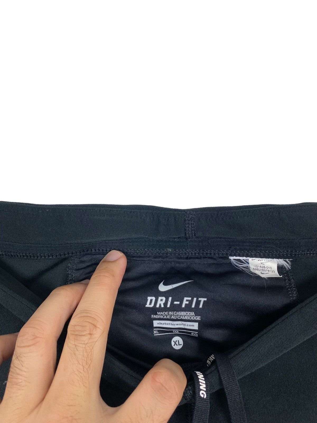 Nike Rare‼️ Nike Dri-Fit Running Pants Small Logo Size 28" / US 6 / IT 42 - 8 Thumbnail