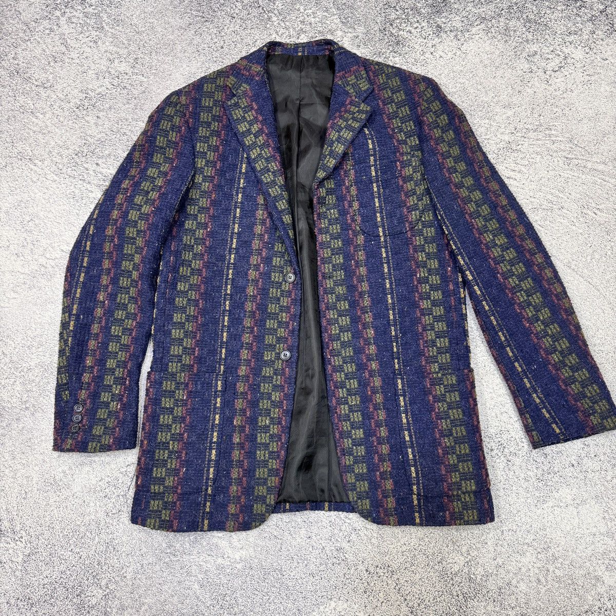Other Michel Axel Paris 100% Lana Wool Mens Blazer Sport Coat 50R Size 50R - 1 Thumbnail