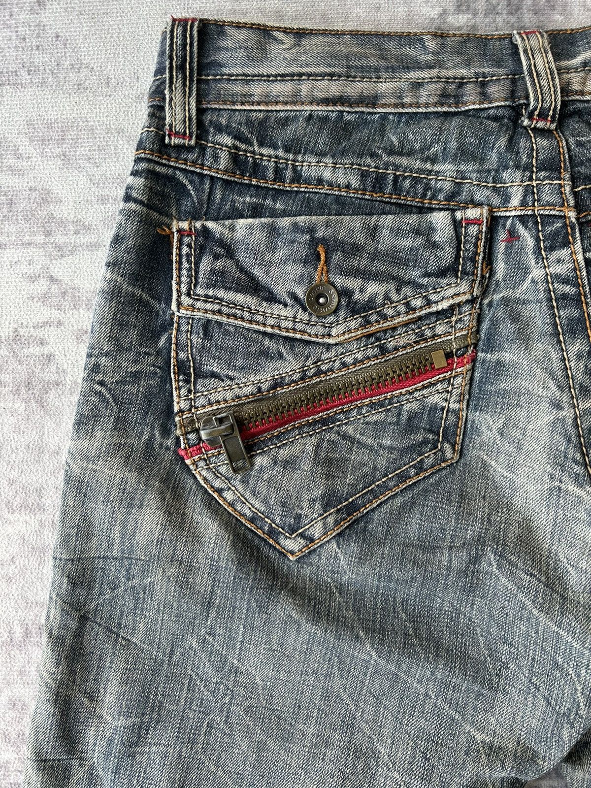 If Six Was Nine Semantic Design Bootcut Jeans Size US 32 / EU 48 - 12 Thumbnail