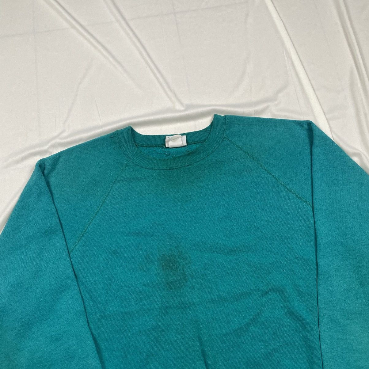 Lee Vintage 90s Lee Blank Plain Wide Boxy Crewneck Size US M / EU 48-50 / 2 - 2 Thumbnail