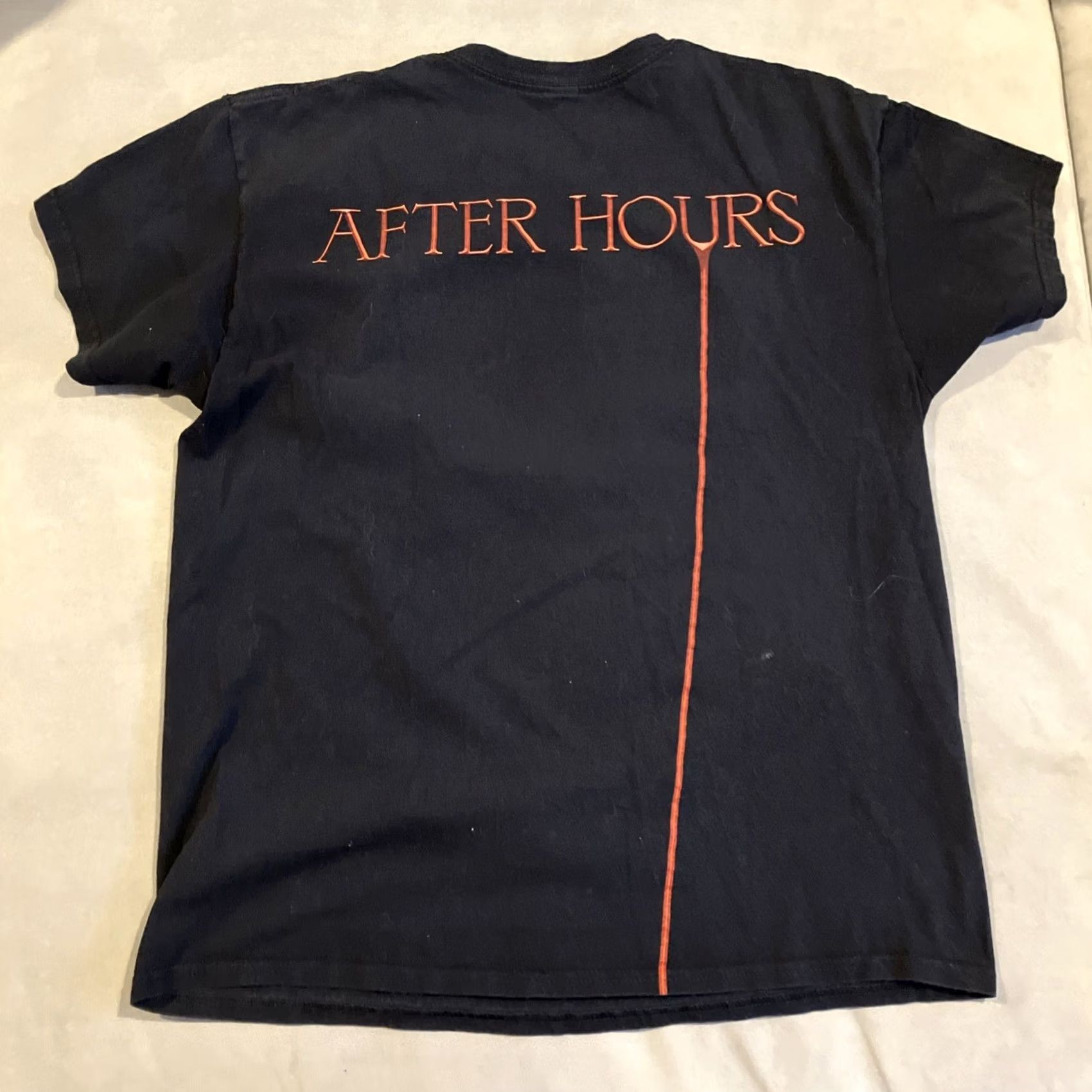 Vintage XO The Weekend After Hours Double Sided T Shirt Blood Album Men's Large Size US L / EU 52-54 / 3 - 4 Thumbnail