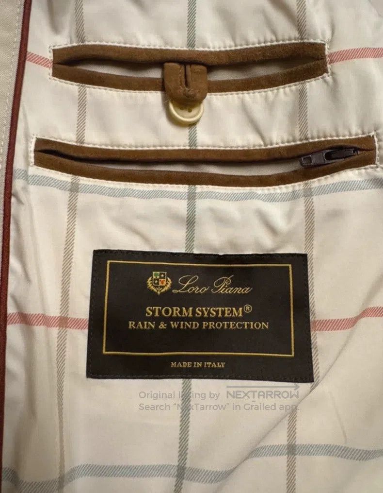 Loro Piana Loro Piana Tech Material Overcoat Beige Size US XL / EU 56 / 4 - 7 Thumbnail