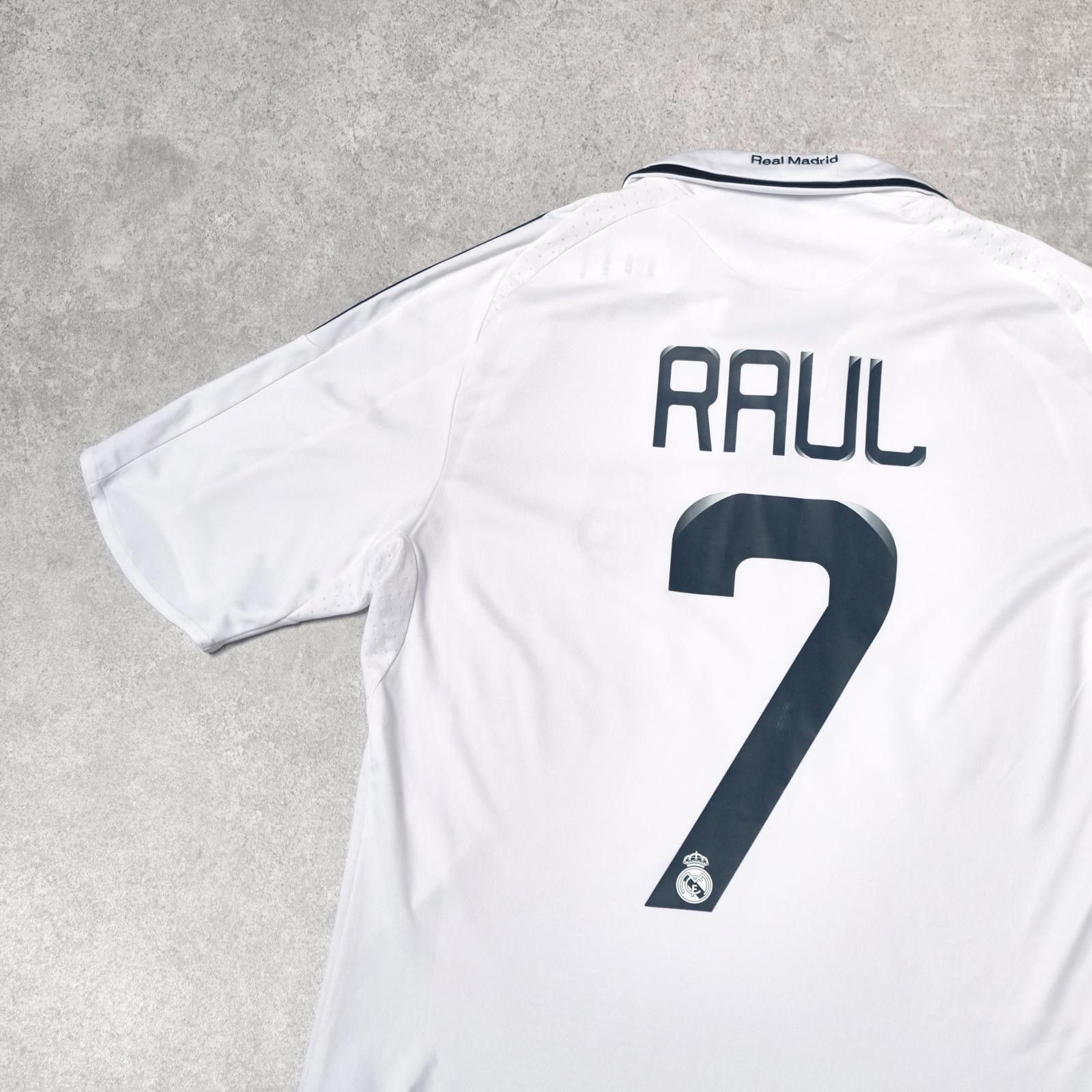 Adidas 2008/09 Real Madrid Home Shirt Adidas Raul (M) Size US M / EU 48-50 / 2 - 3 Thumbnail