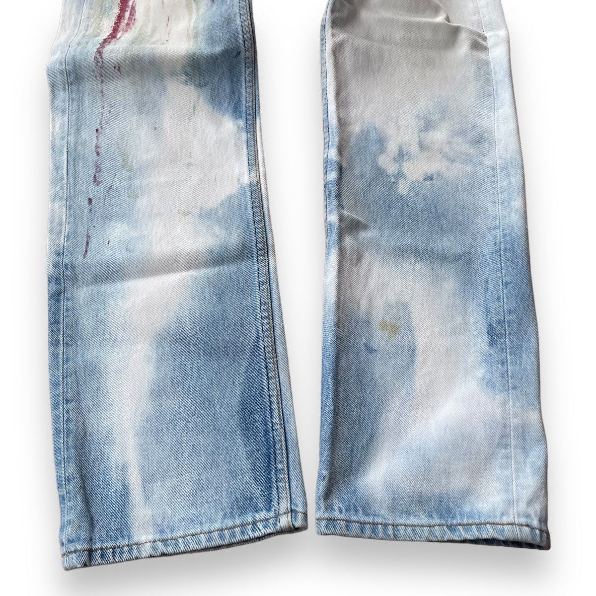 Levi's Vintage Clothing VINTAGE LEVIS 501 FLY BUTTON CUSTOM HANDMADE DENIM PANTS Size US 30 / EU 46 - 6 Thumbnail