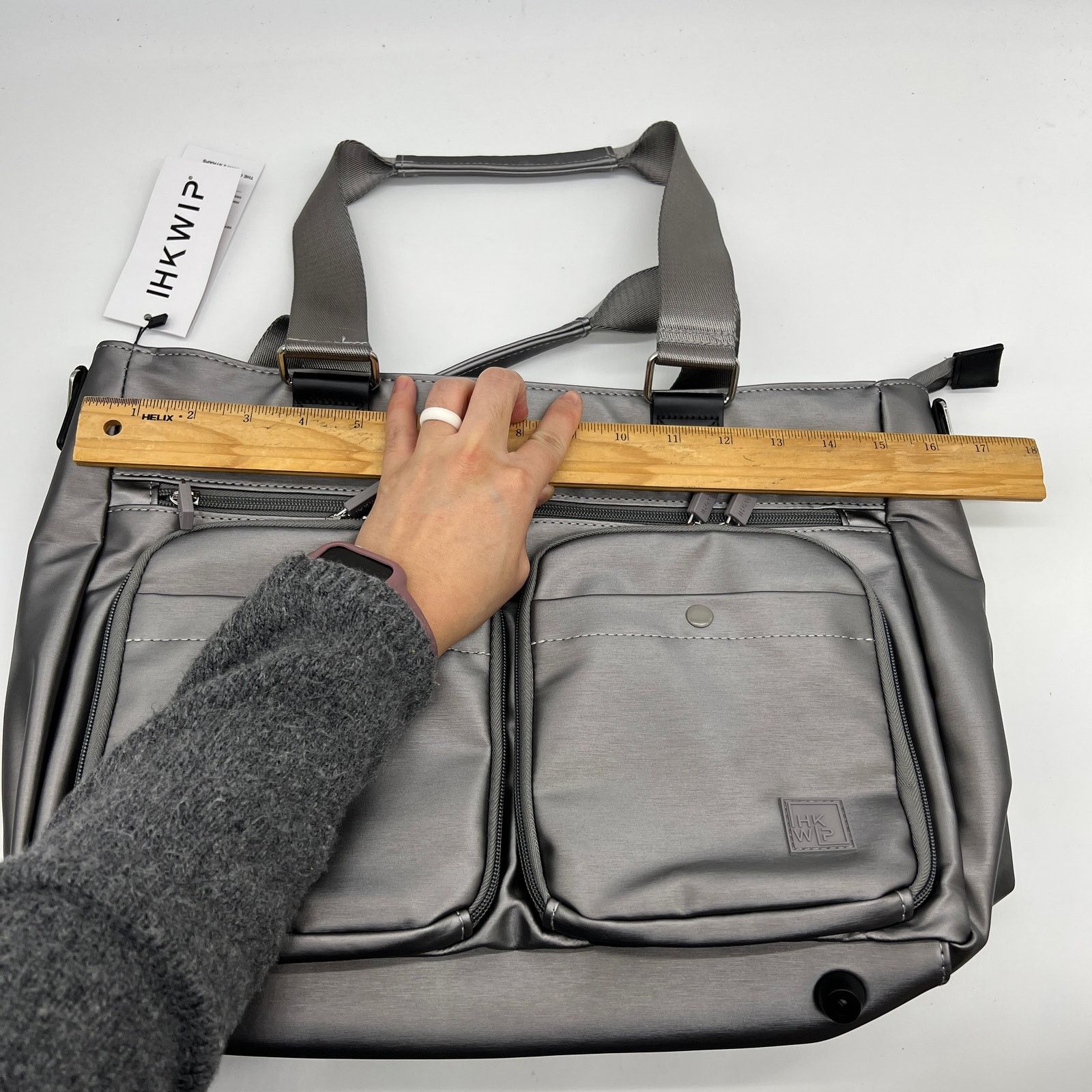 Other IHKWIP Cargo Catchall Tote Met Stone Grey Size ONE SIZE - 10 Thumbnail