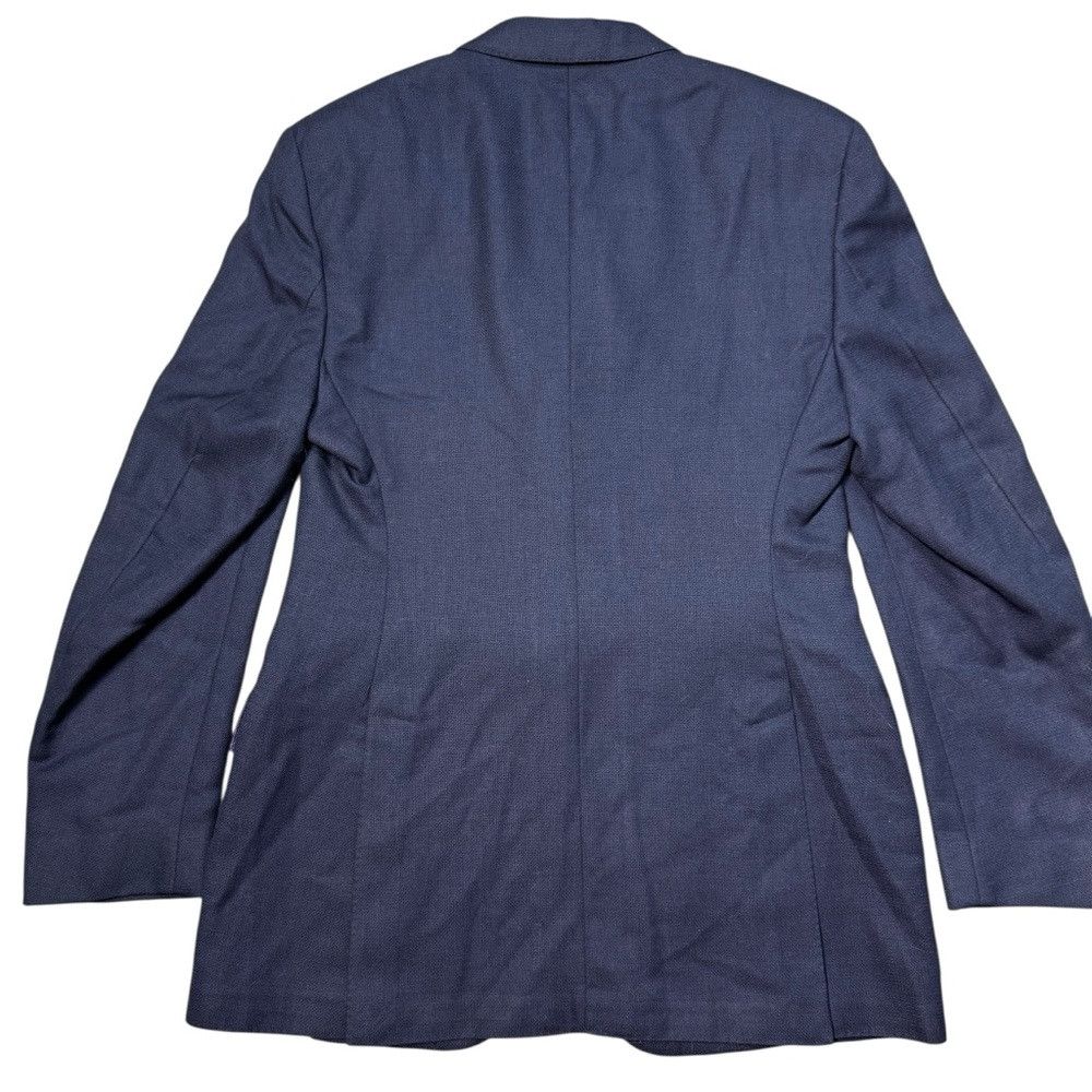 Other New Frank Rudolf Hamburg Blue 100% Wool Jacket Size 52 Size 52R - 2 Thumbnail