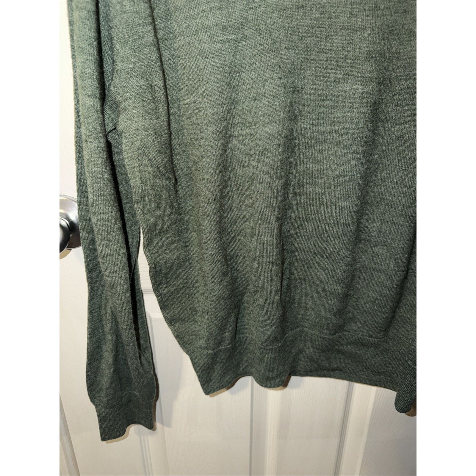 J.Crew J.Crew Men's Emerald Green Knit Pullover Sweater XL Size US XL / EU 56 / 4 - 9 Thumbnail