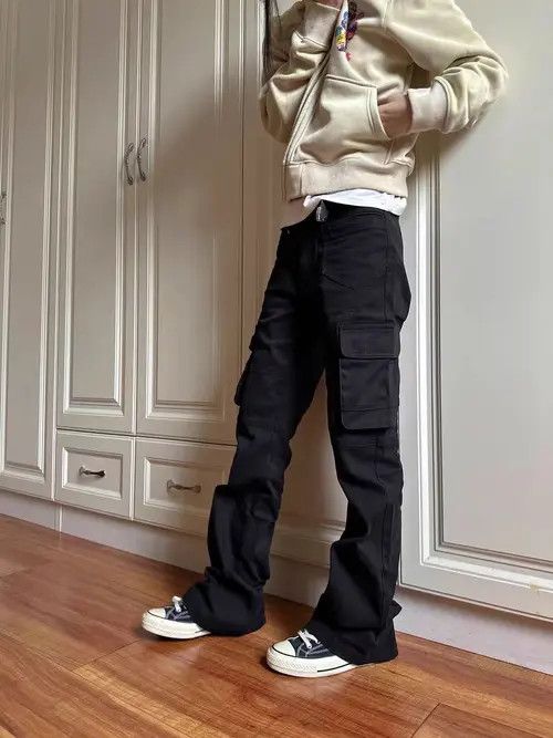 VIBE Street hip hop vintage micro flare baggy jeans Size US 32 / EU 48 - 3 Thumbnail
