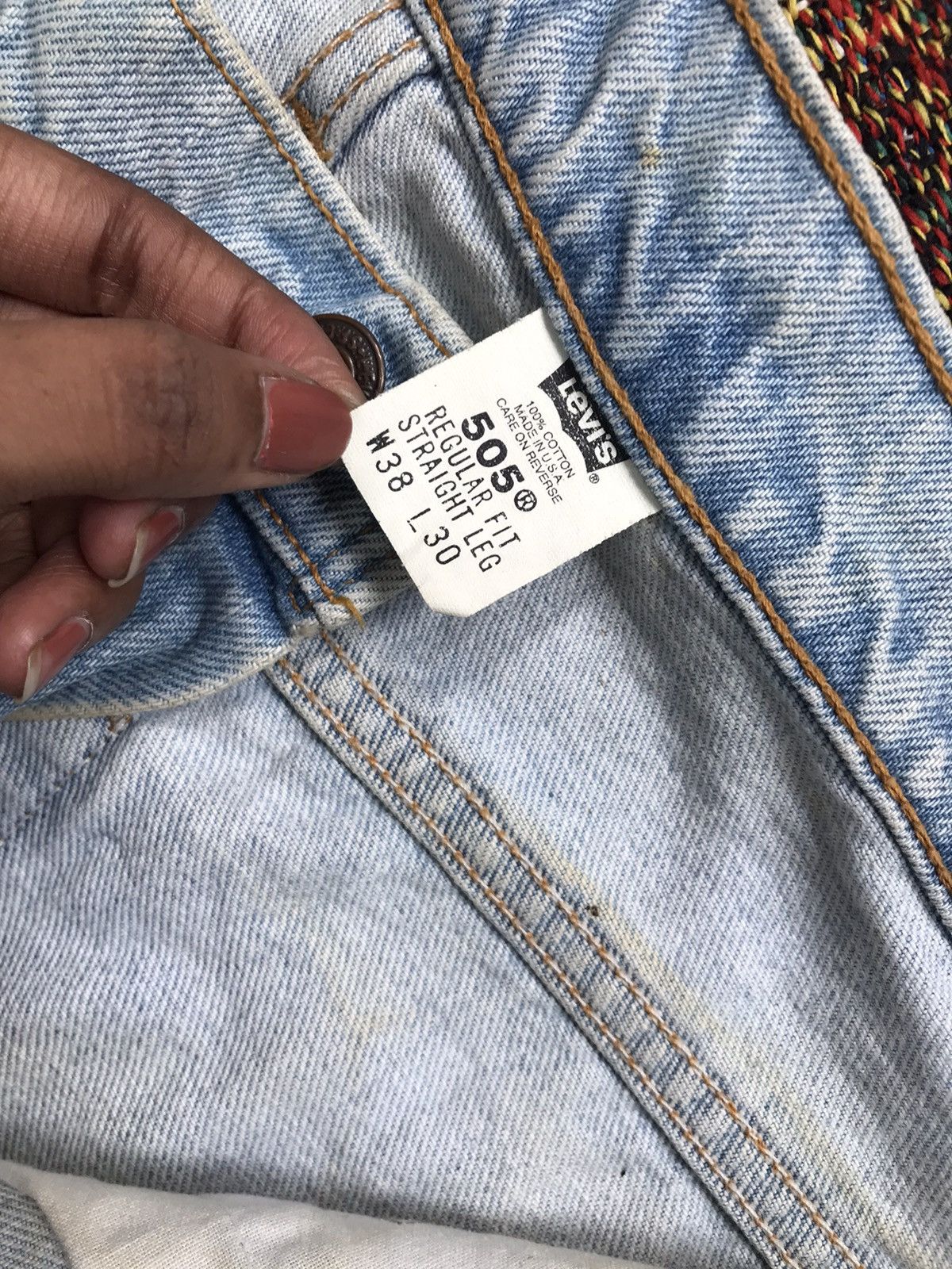 Levi's Vintage Levi’s 505 jort Size US 38 / EU 54 - 7 Thumbnail