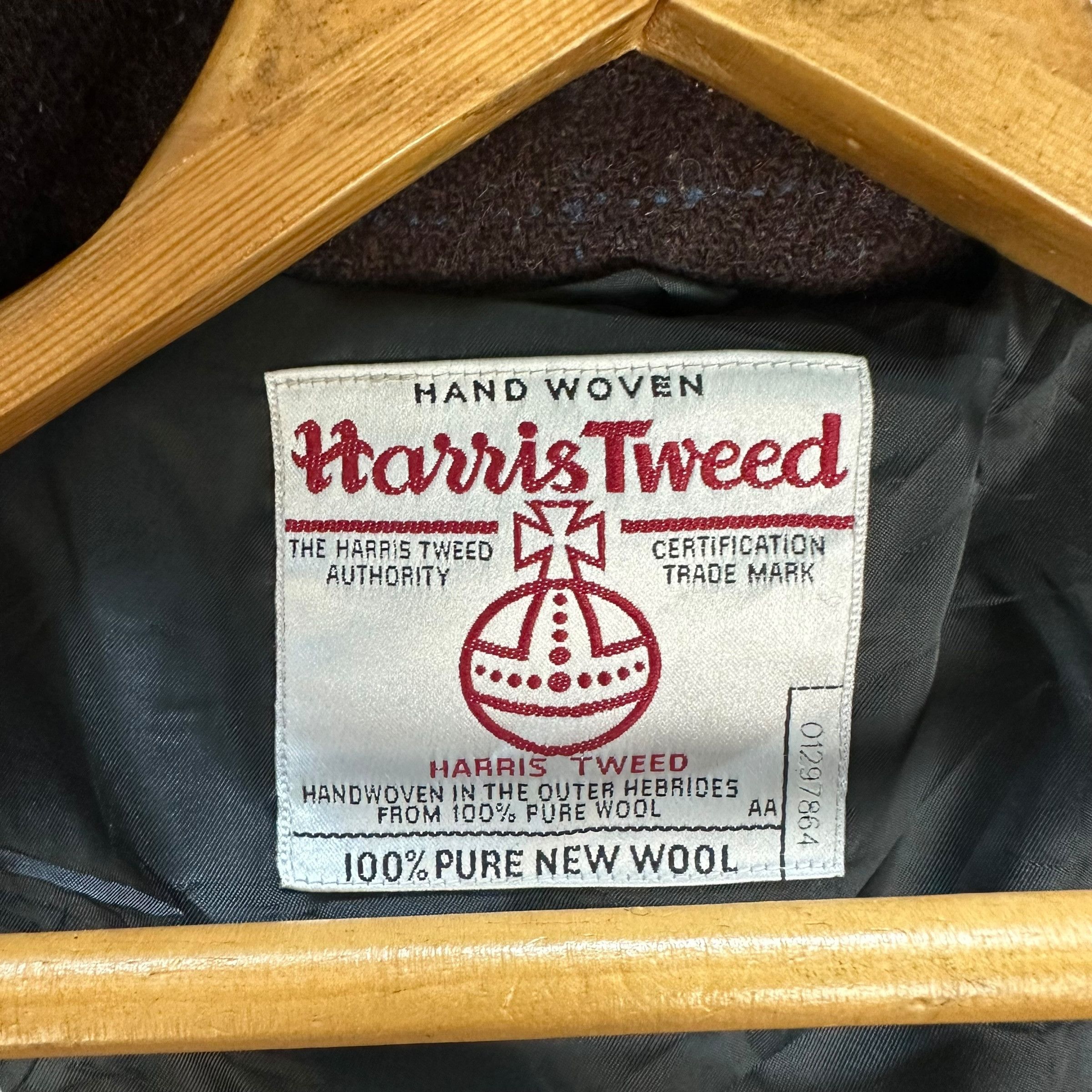 Boycott BOYCOTT X HARRIS TWEED Wool Down Jacket #A57-1305 Size US M / EU 48-50 / 2 - 9 Thumbnail
