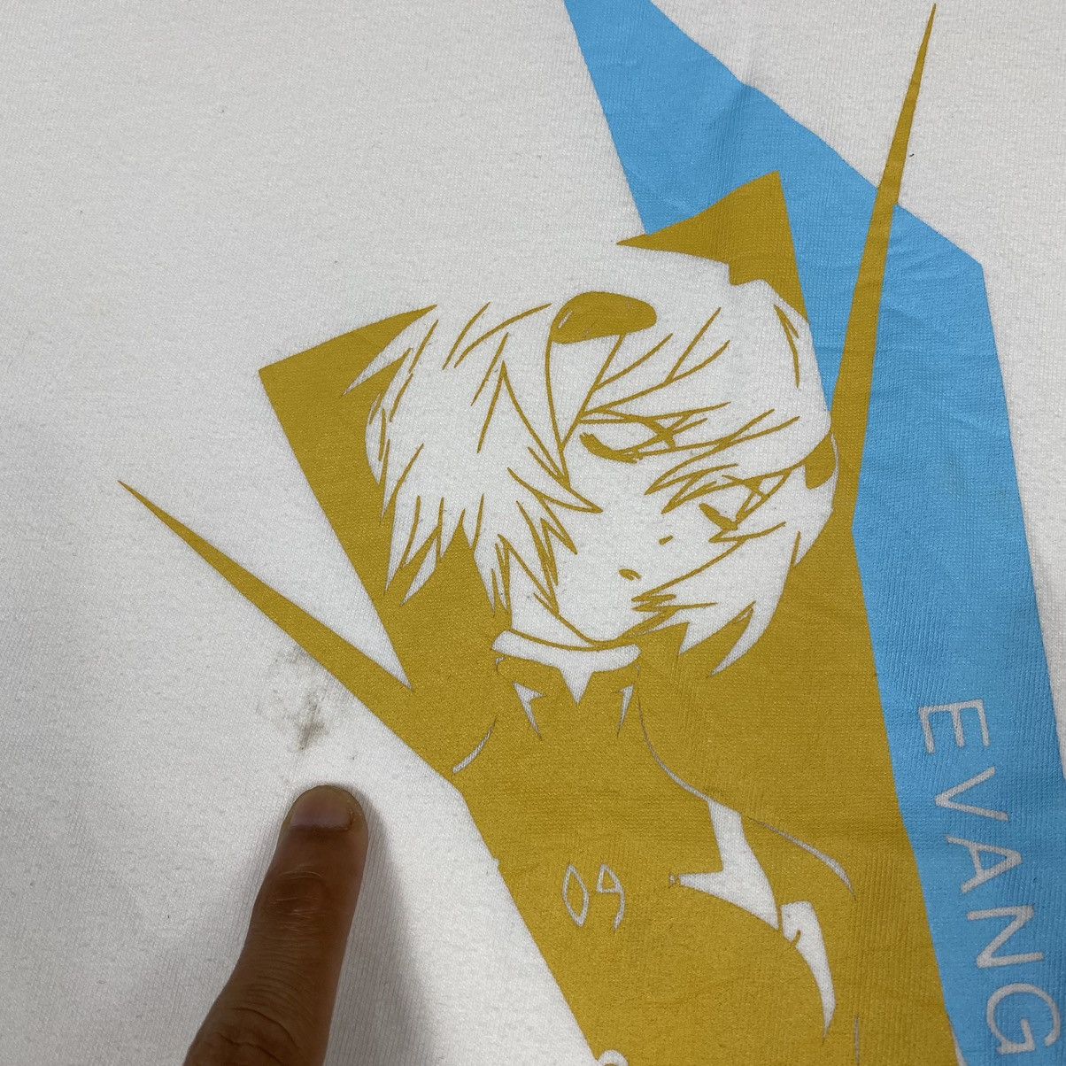 Anime × Vintage NEON GENESIS EVANGELION REI AYANAMI ANIME EXHIBITION TEE Size US M / EU 48-50 / 2 - 4 Thumbnail