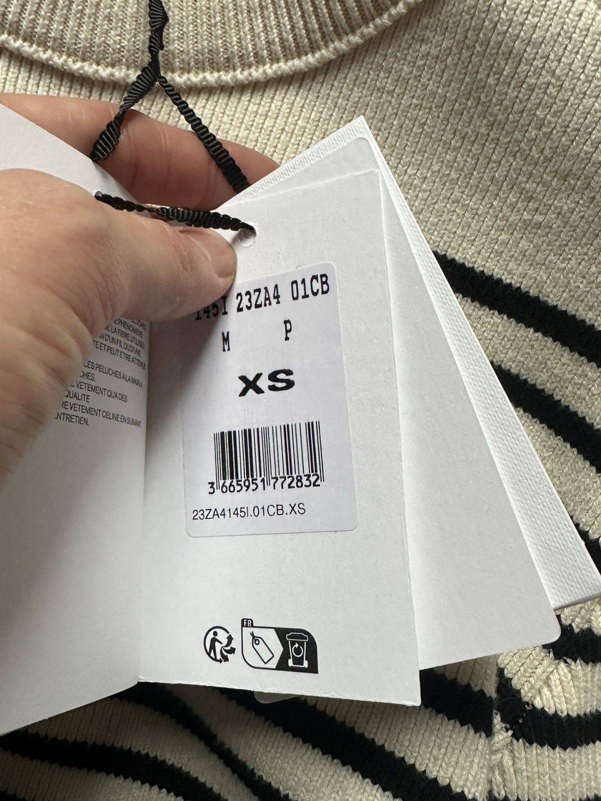 Celine Celine hedi slimane pull marin Size US XS / EU 42 / 0 - 9 Thumbnail