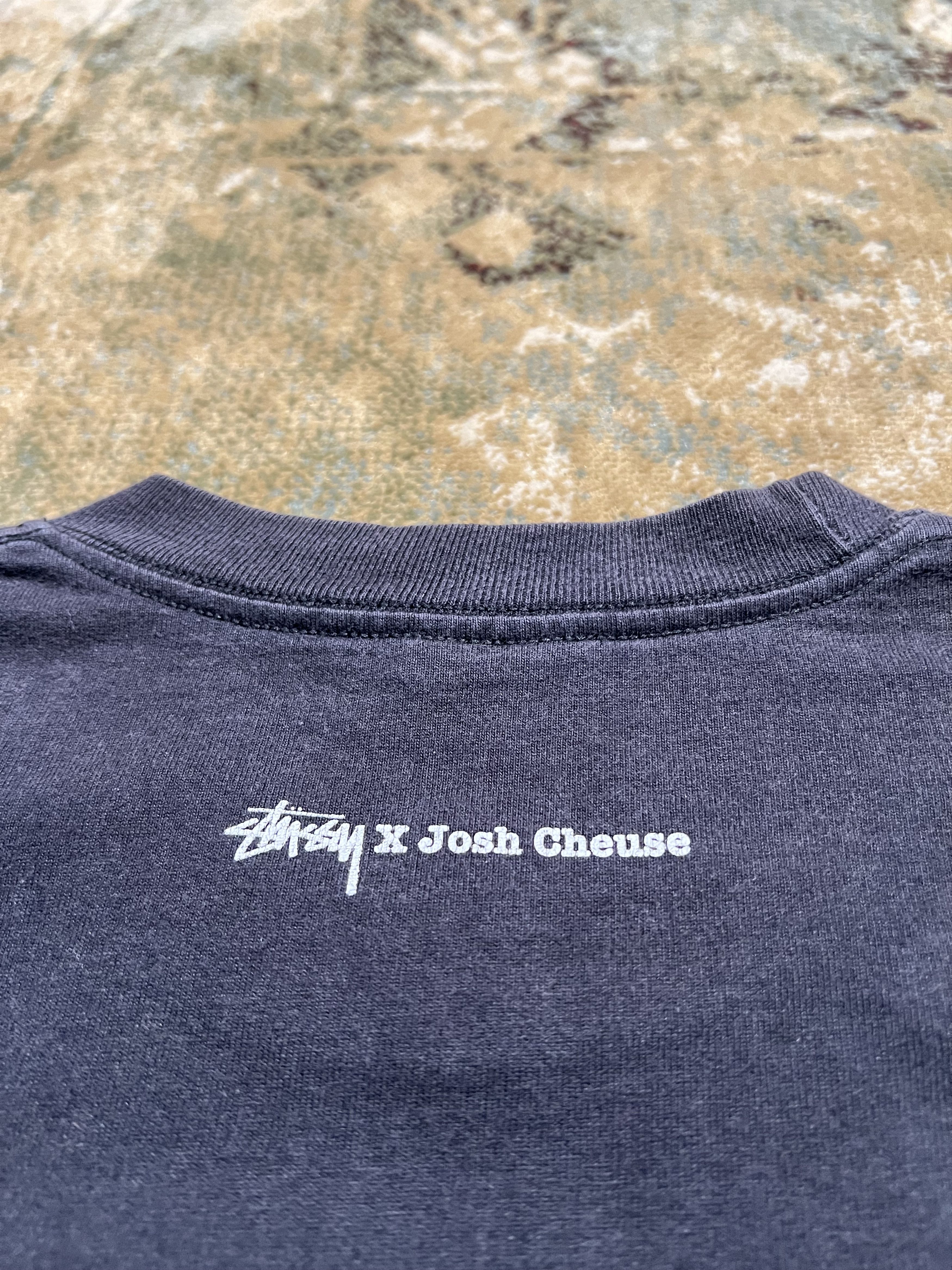 Stussy × Vintage 00s Stussy x Josh Cheuse Graphic Tshirt Tee y2k style Size US M / EU 48-50 / 2 - 4 Thumbnail