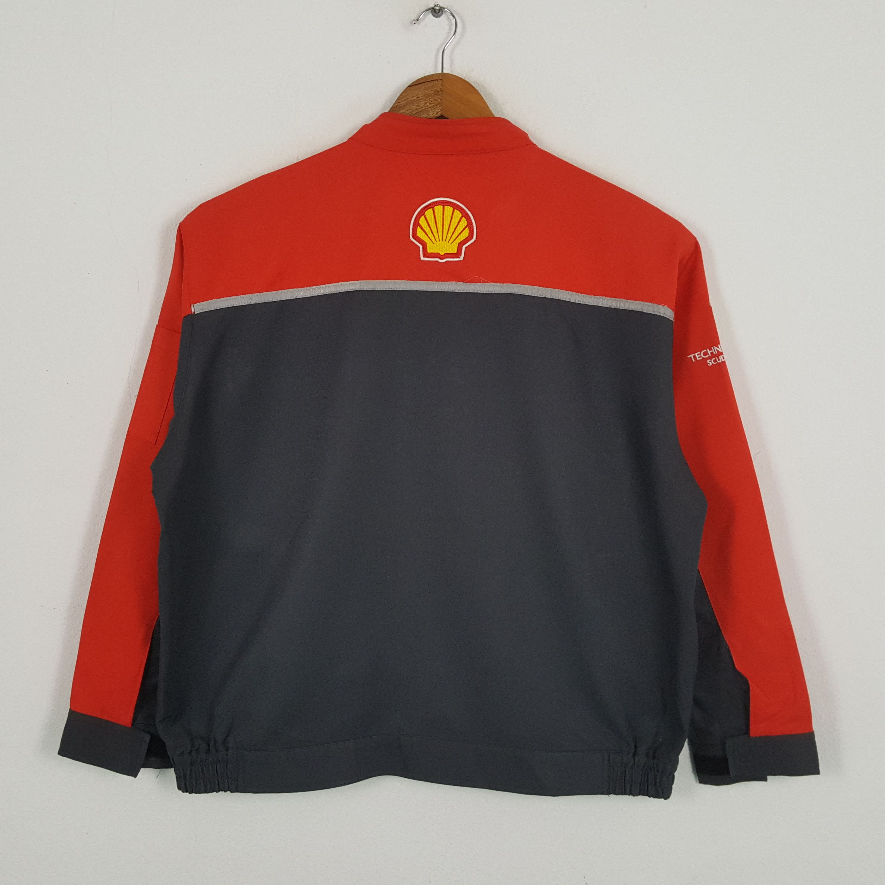 Ferrari × Vintage Vintage FERRARI SHELL Racing Team Jacket Jacket Size US XXL / EU 58 / 5 - 3 Thumbnail