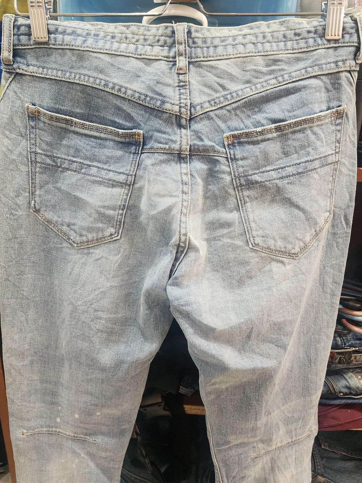 Number (N)ine 🔥NO 9 DISTRESSED PAINTS SPLATTER JEANS Size US 31 - 4 Thumbnail