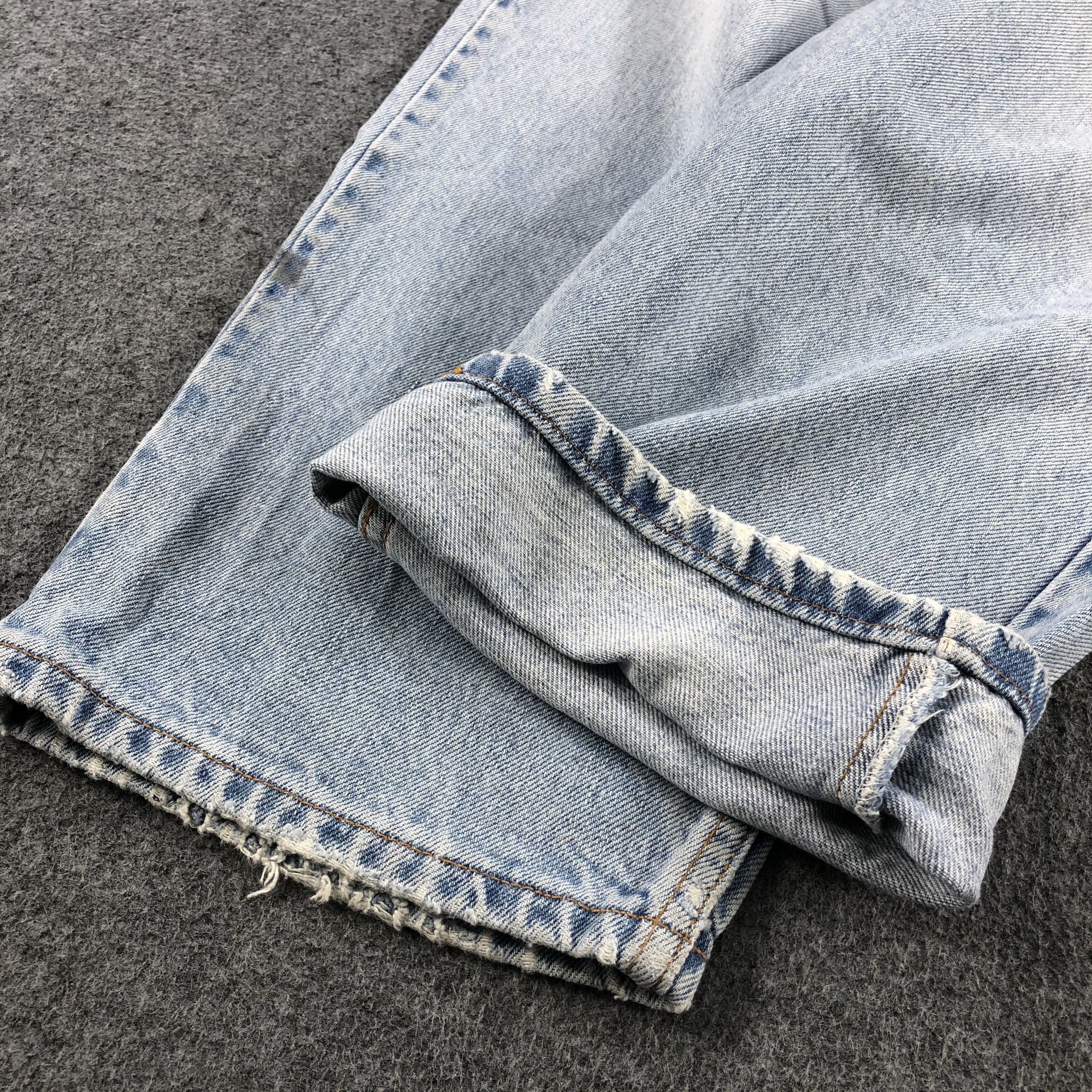 Levi's 90s Vintage Light Wash Levis 550 Jeans-J2035 Size US 37 - 7 Thumbnail