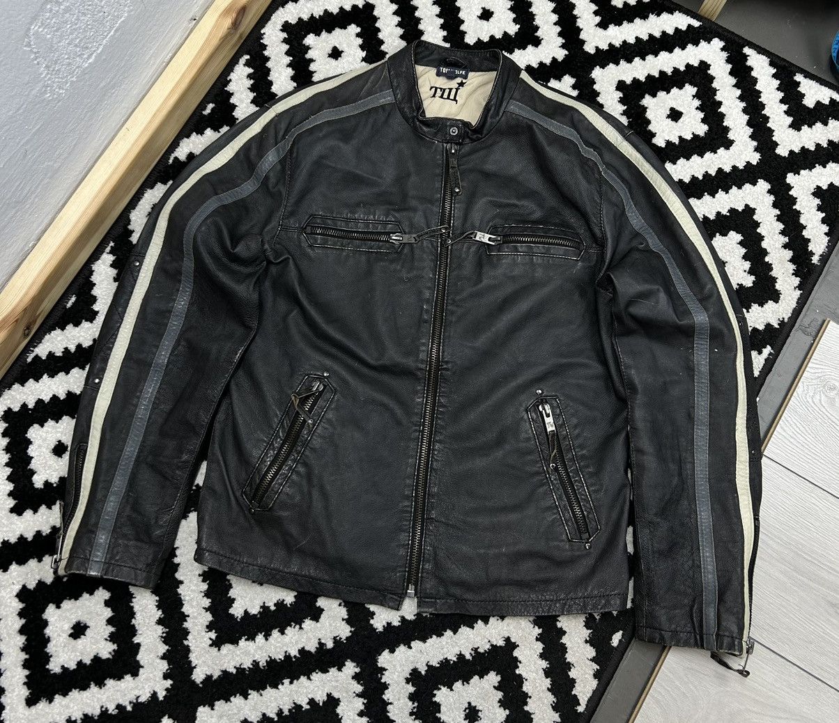 Vintage Leather jacket vintage size M Size US M / EU 48-50 / 2 - 2 Thumbnail