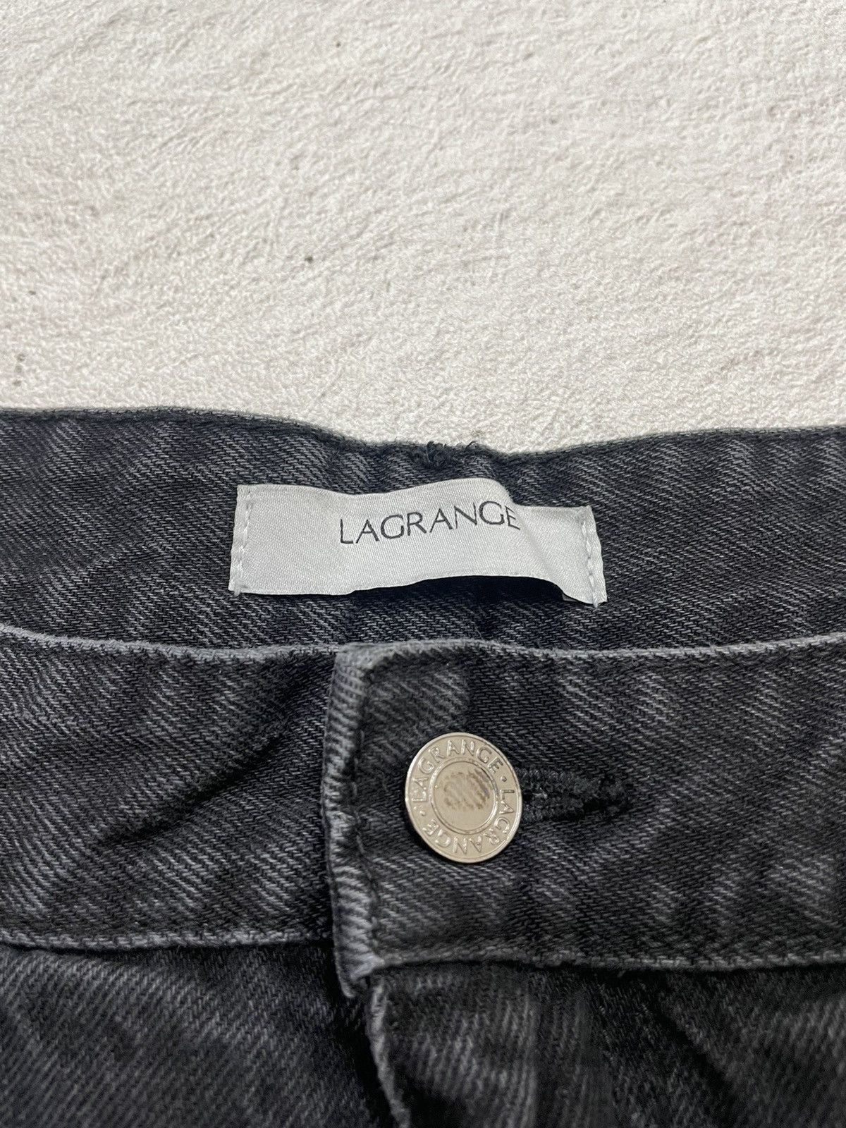 If Six Was Nine 2000s Lagrange Baggy Black Jeans Size US 30 / EU 46 - 7 Thumbnail