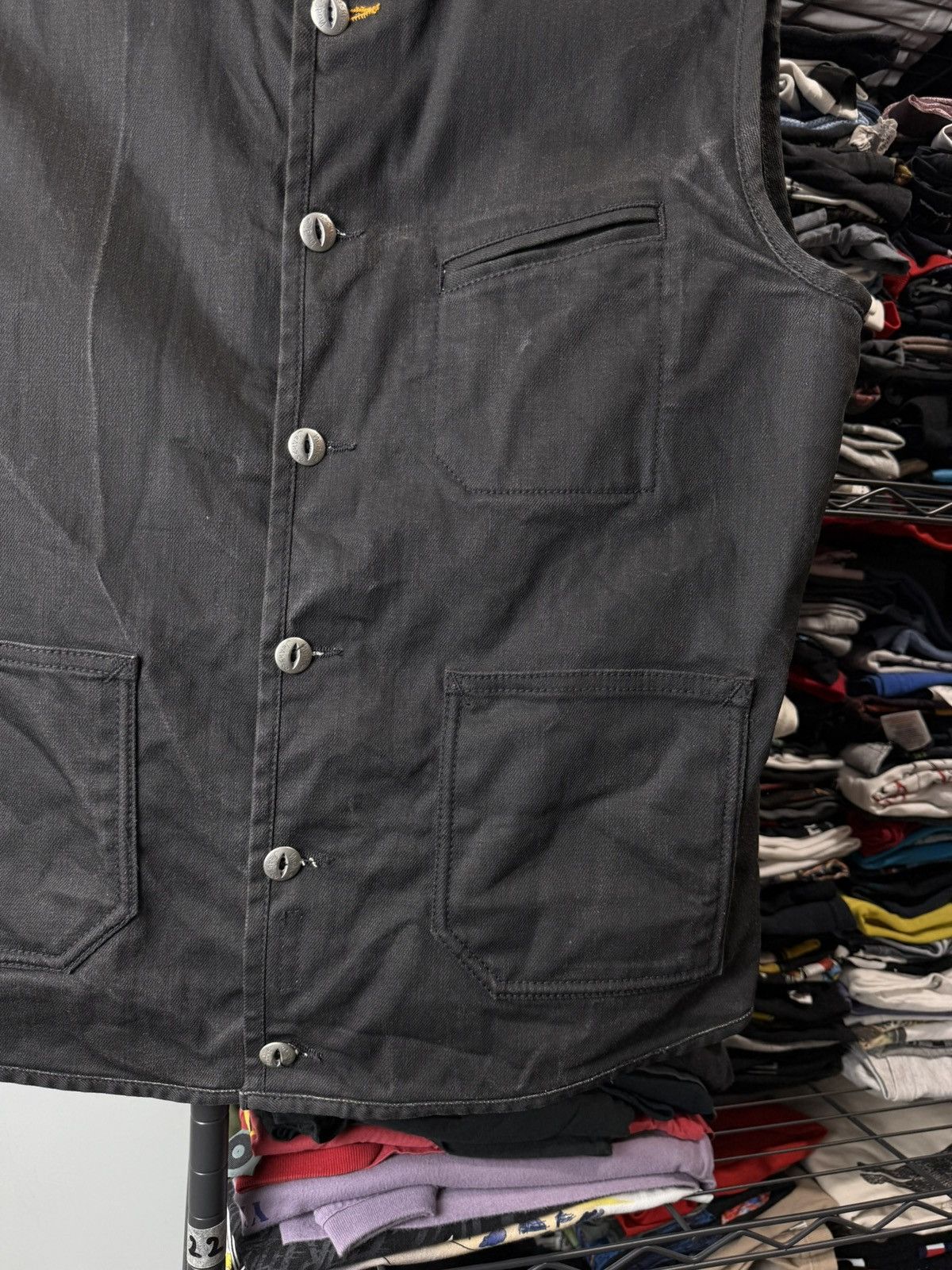 Nudie Jeans Rare! Vintage Nudie Jeans Denim Vest Archival Clothing Size US M / EU 48-50 / 2 - 5 Thumbnail