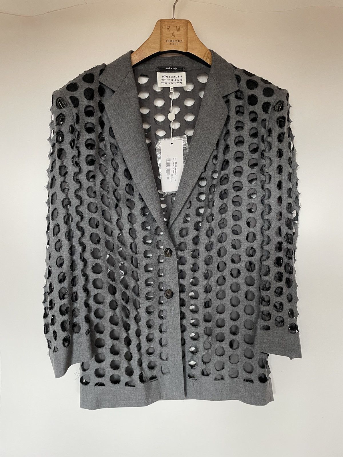 Maison Margiela Margiela laser cut blazer Size XS / US 0-2 / IT 36-38 - 1 Thumbnail