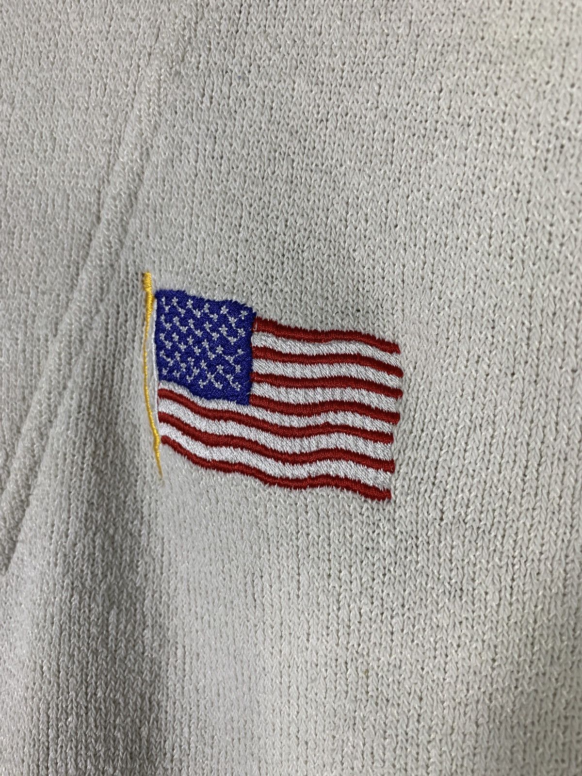 Designer × Vintage Vintage Half Zipper Sweatshirt America Flat Size US M / EU 48-50 / 2 - 5 Thumbnail