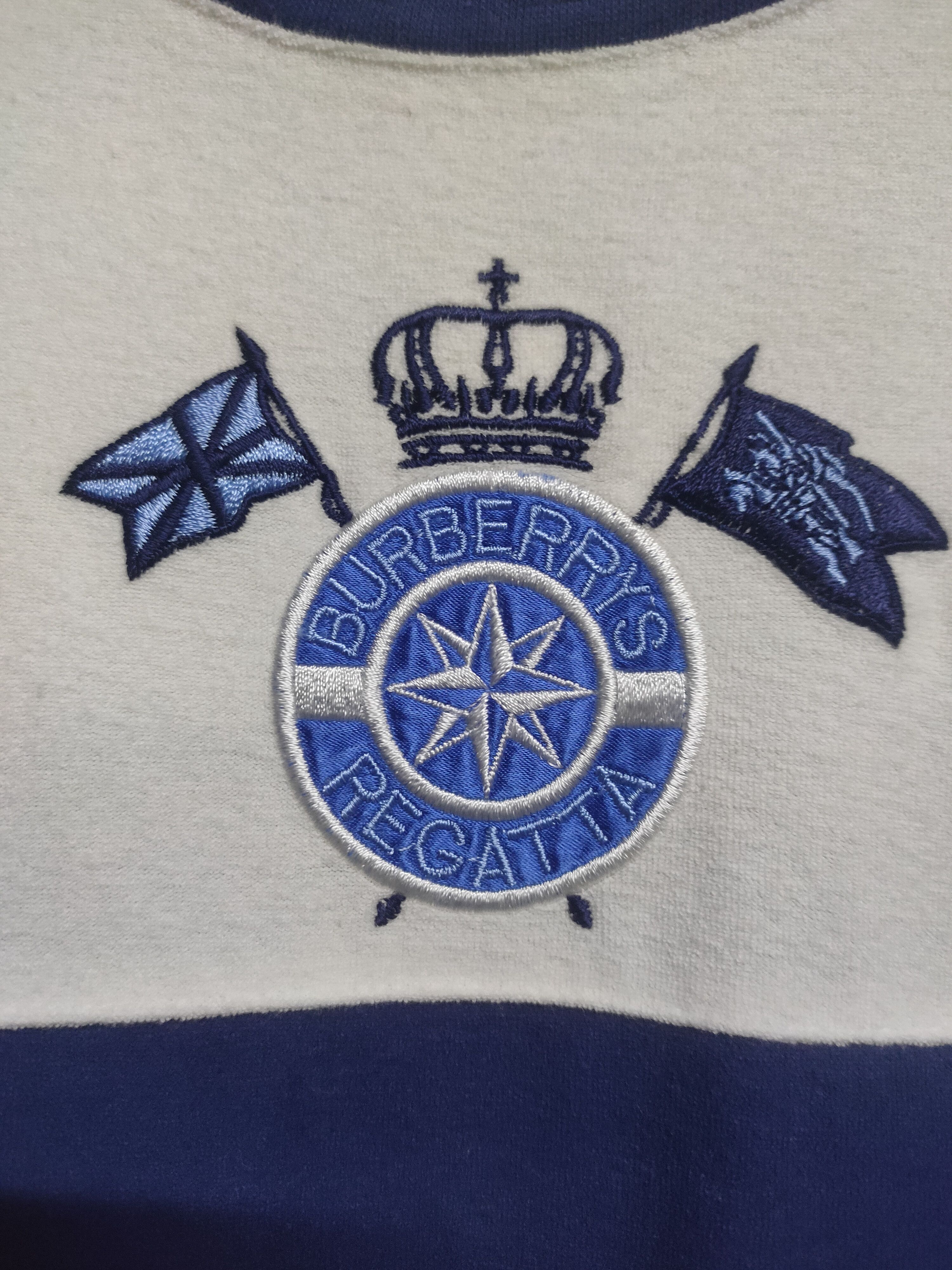 Burberry Vintage burberrys regatta tshirt Size US L / EU 52-54 / 3 - 3 Thumbnail