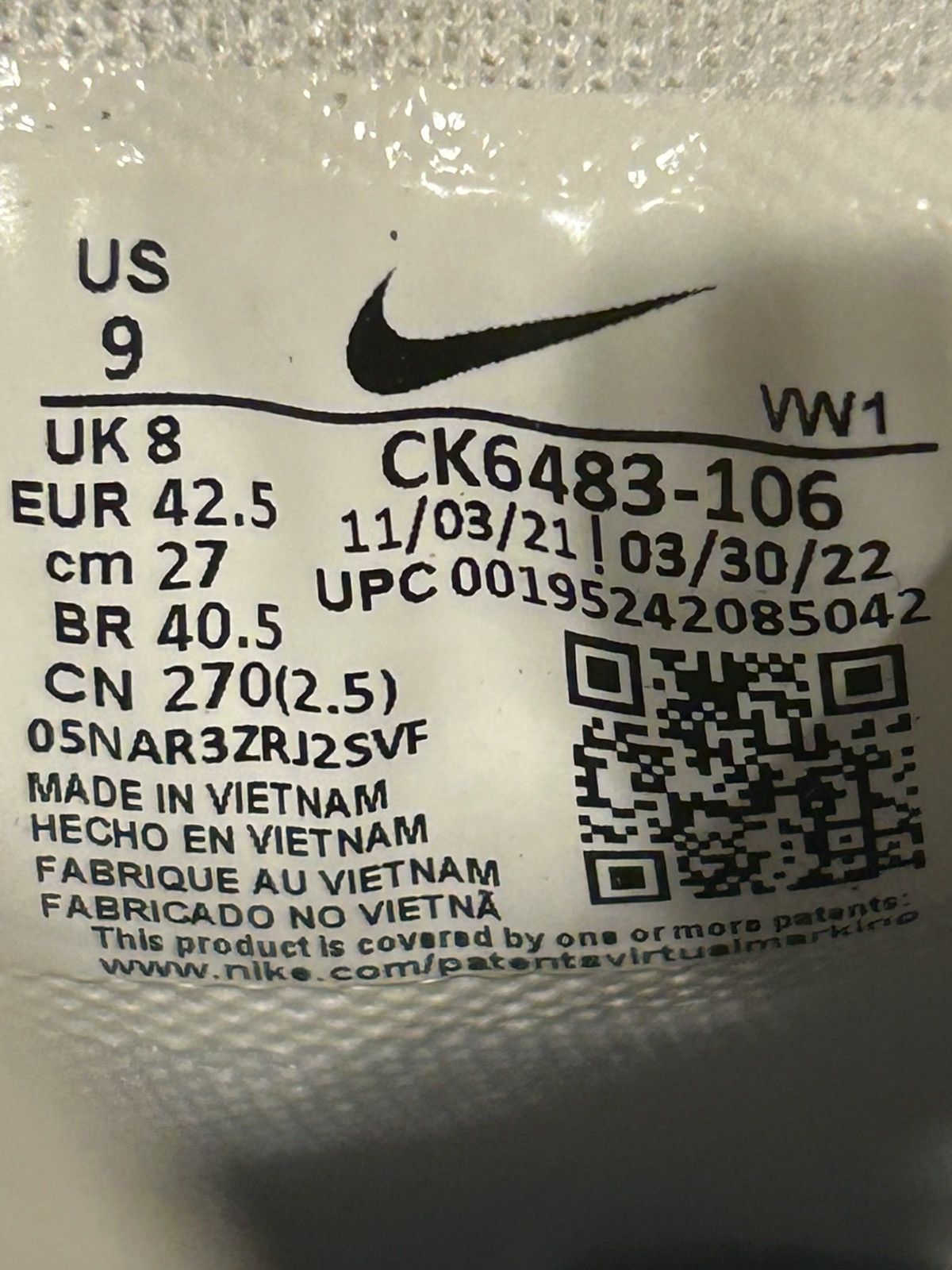 Nike Nike Air Max 270 G, size 9 men’s Size US 9 / EU 42 - 7 Thumbnail