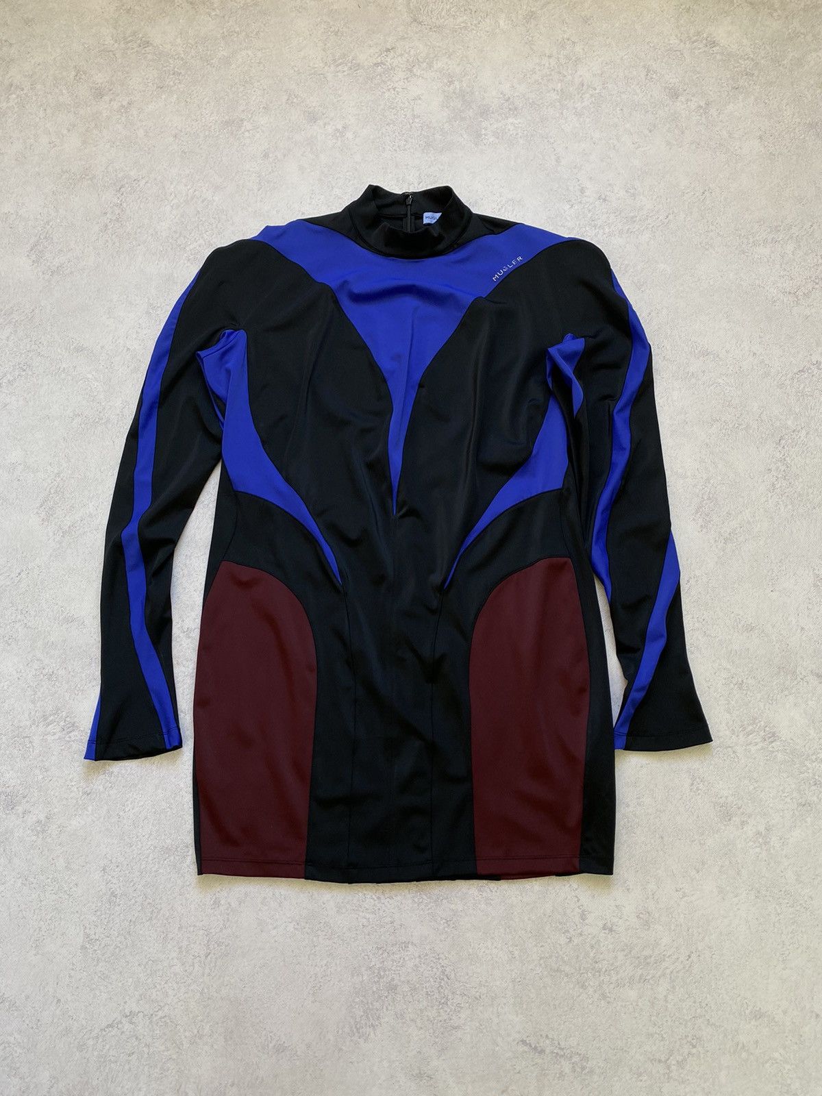 H&M × Mugler Mugler x H&M Womens Spiral Paneled Mini Dress Size XL Size XL / US 12-14 / IT 48-50 - 14 Thumbnail