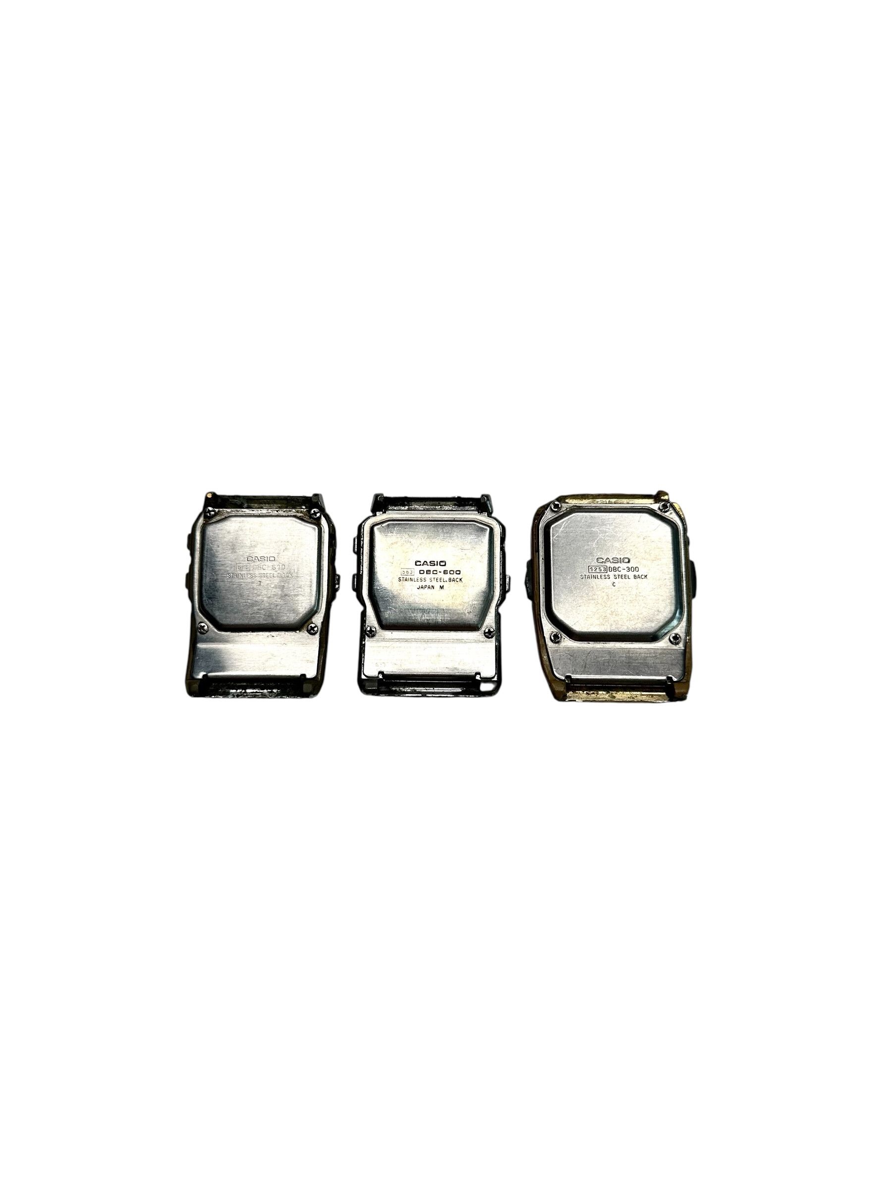 Casio Set of 3 Casio DBC Watches Size ONE SIZE - 5 Thumbnail