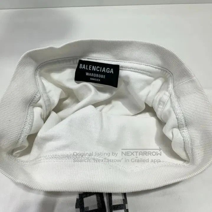 Balenciaga Balenciaga Logo Print White Short. Size US L / EU 52-54 / 3 - 1 Thumbnail