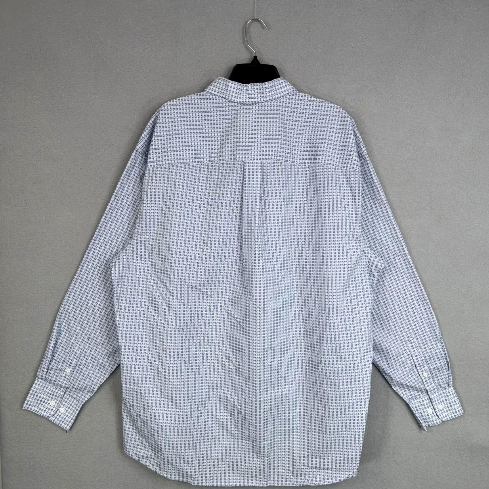 Wrangler Wrangler Shirt Mens 2XL Blue Geometric Print Casual Western Ranch Workwear Shirt Mens 2XL Blue Geometric Print Wrangler Size US XXL / EU 58 / 5 - 7 Thumbnail